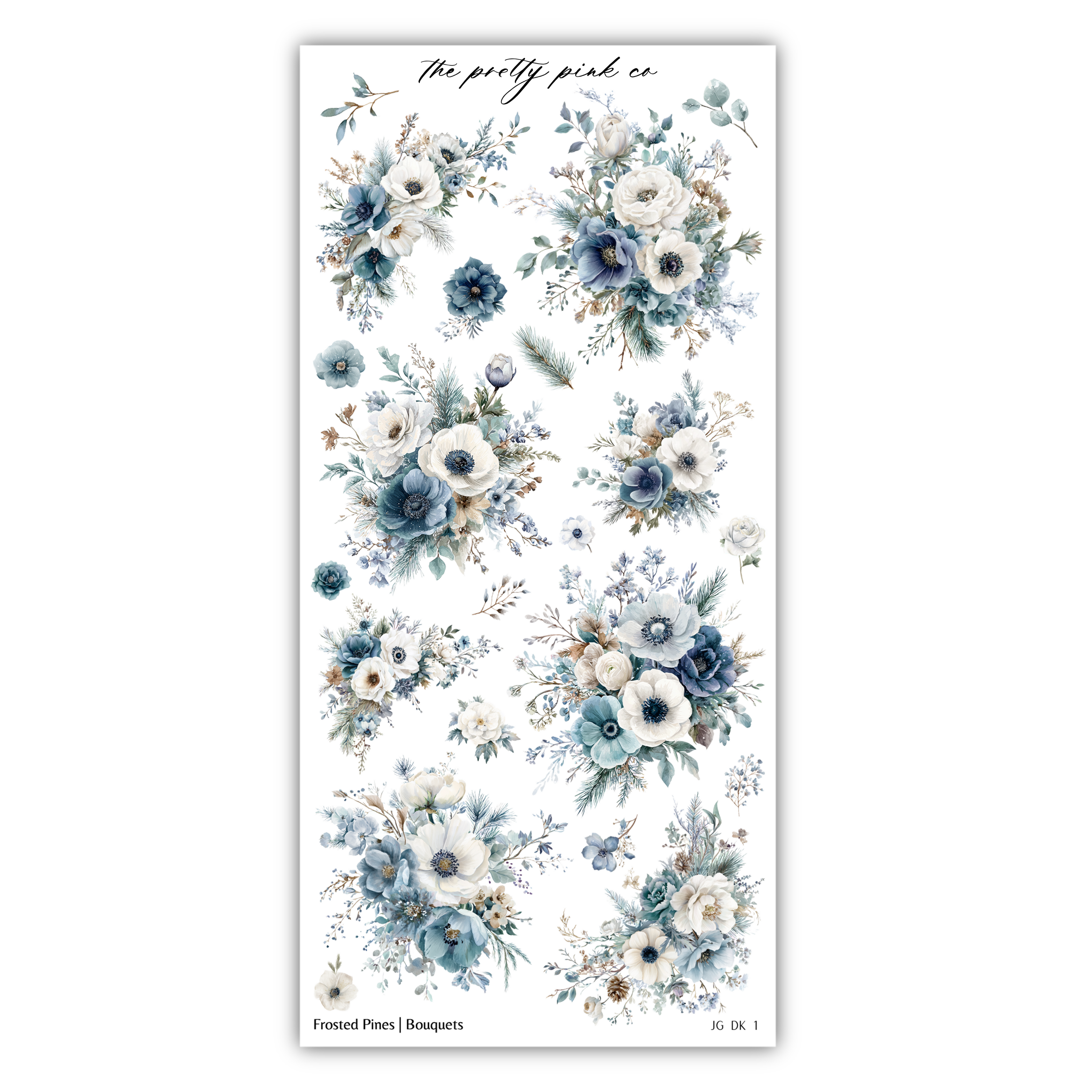 a collection of floral arrangements, including various types of flowers and foliage, arranged in a visually appealing manner.
