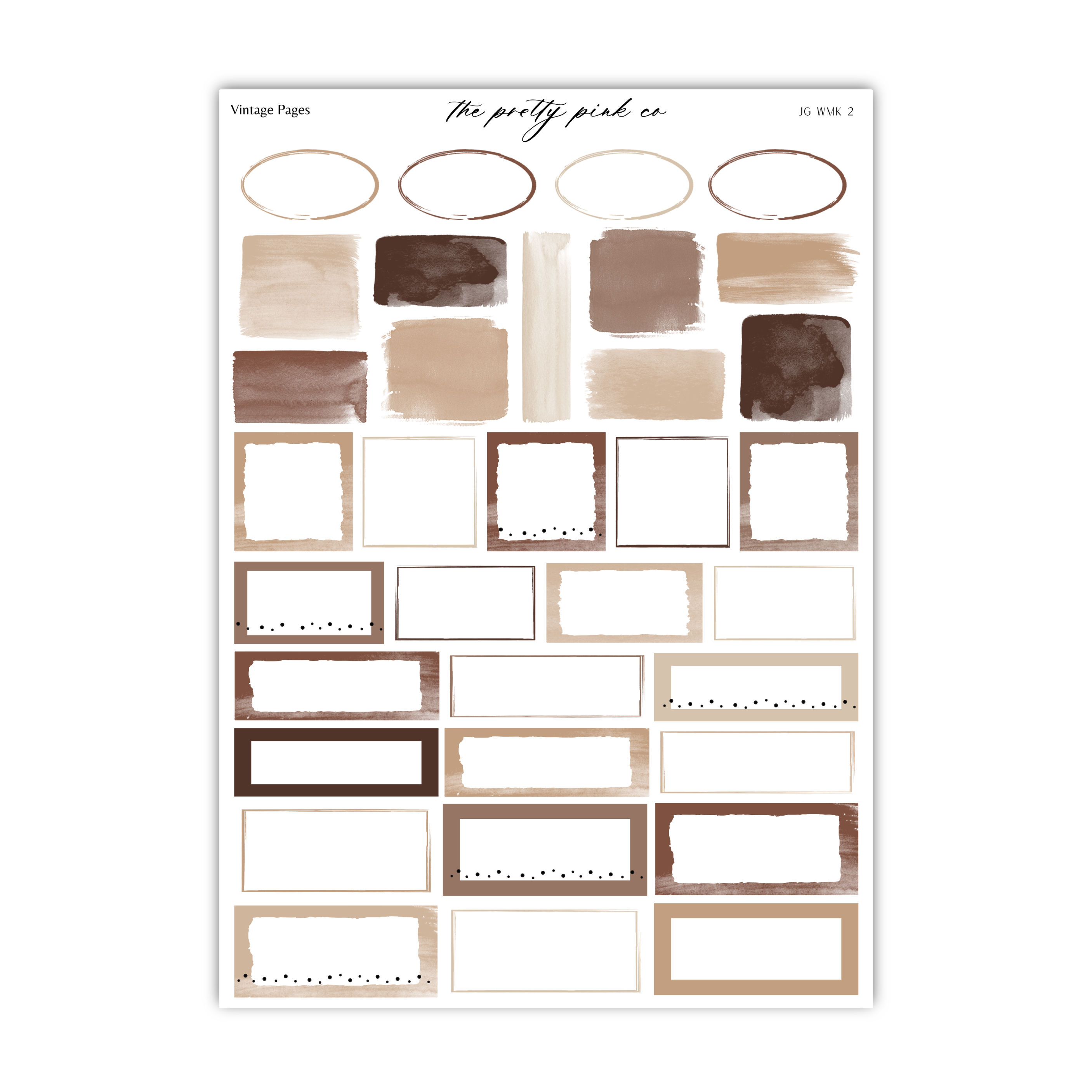 a collection of various shapes and patterns, including circles, rectangles, and squares, arranged in a grid-like pattern. The image does not contain any text or specific details about the objects or their characteristics.