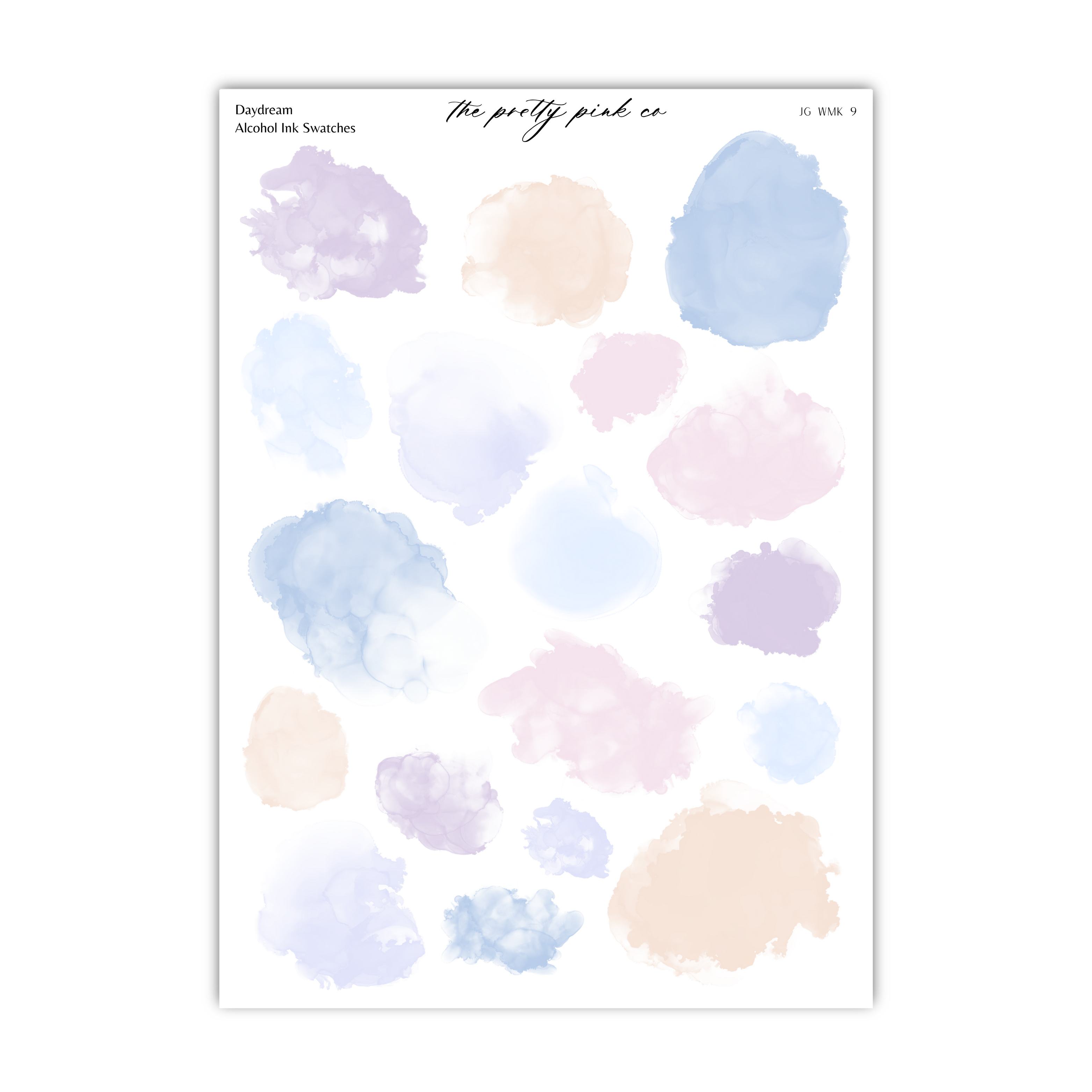 Daydream | Ink Swatches