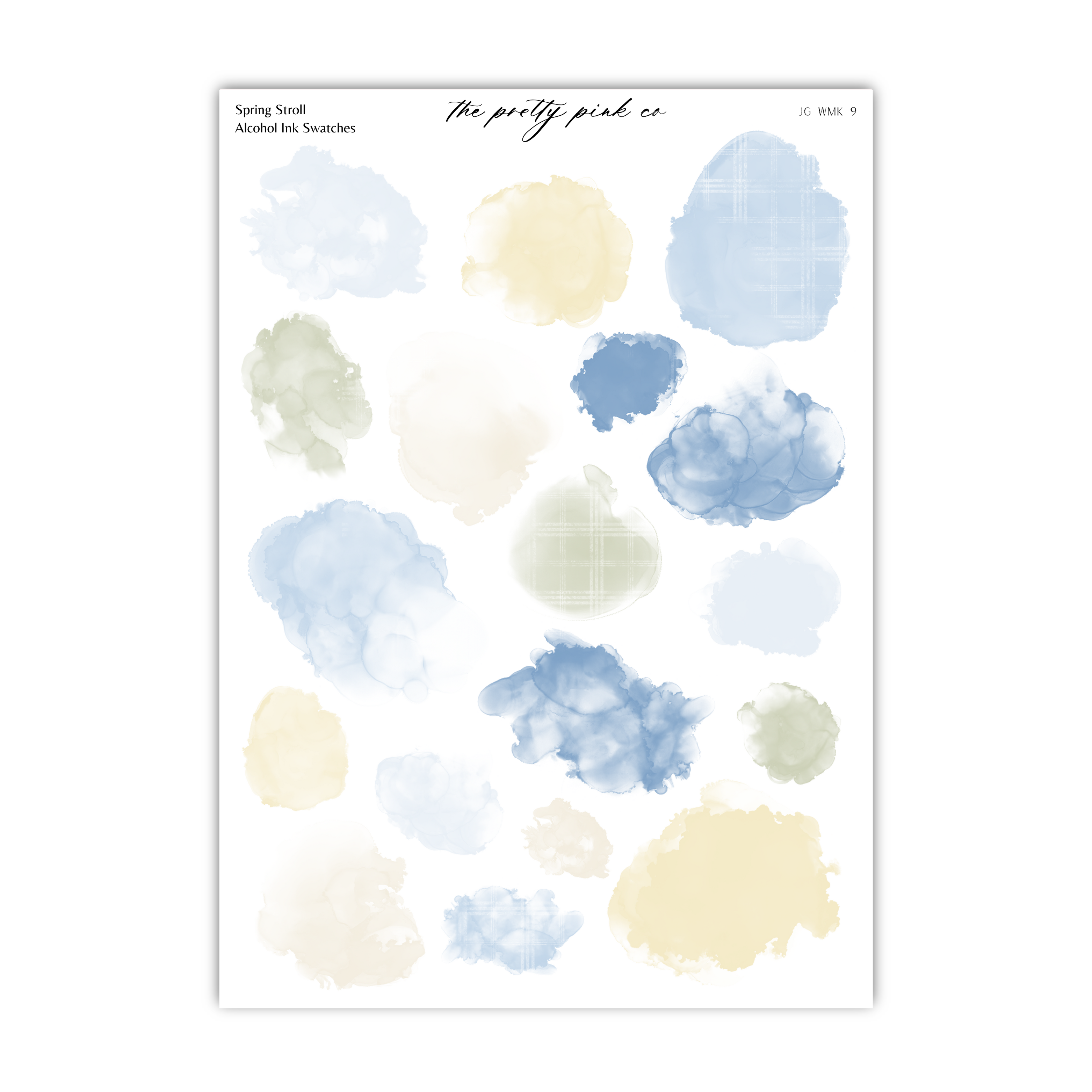 Spring Stroll | Ink Swatches