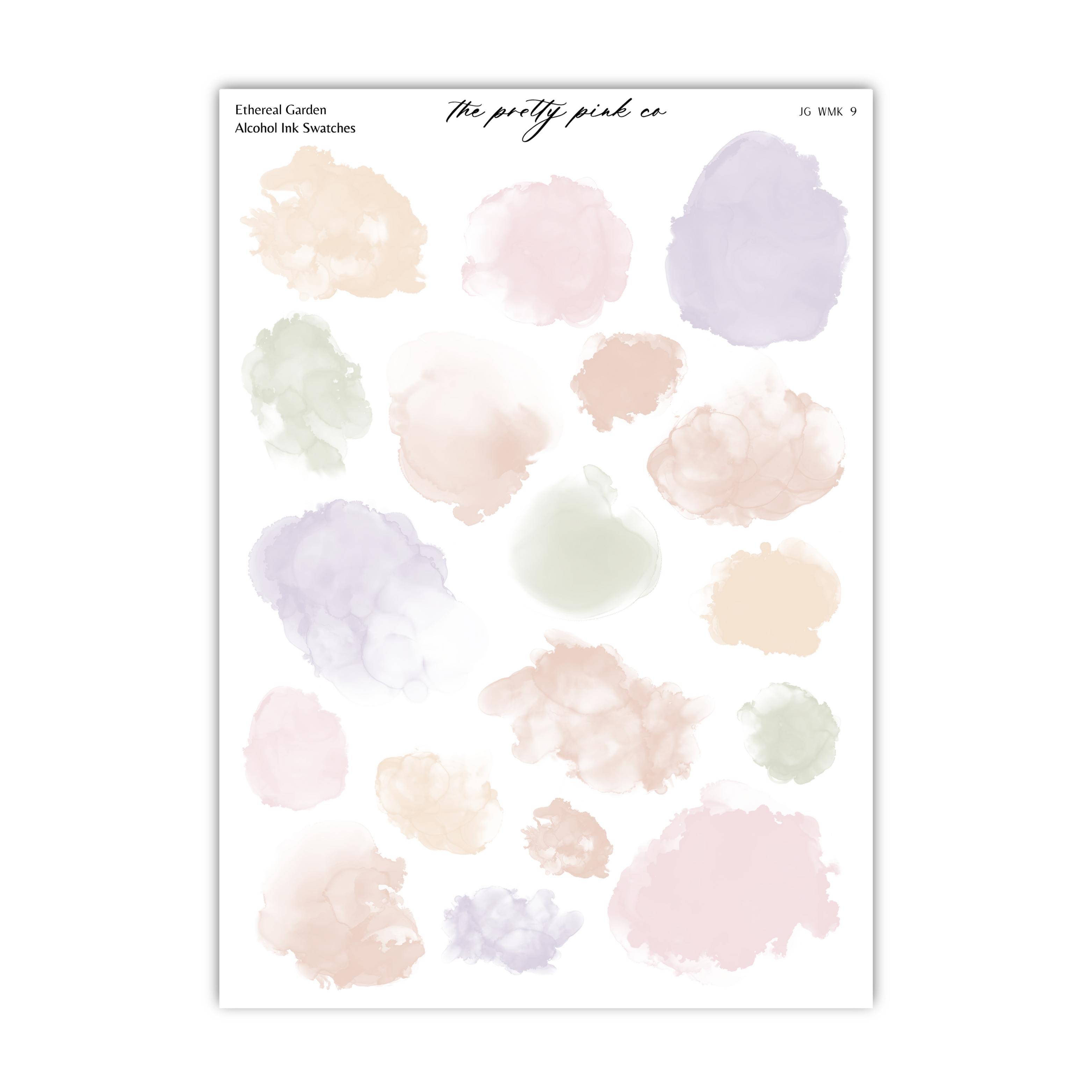 Ethereal Garden | Ink Swatches