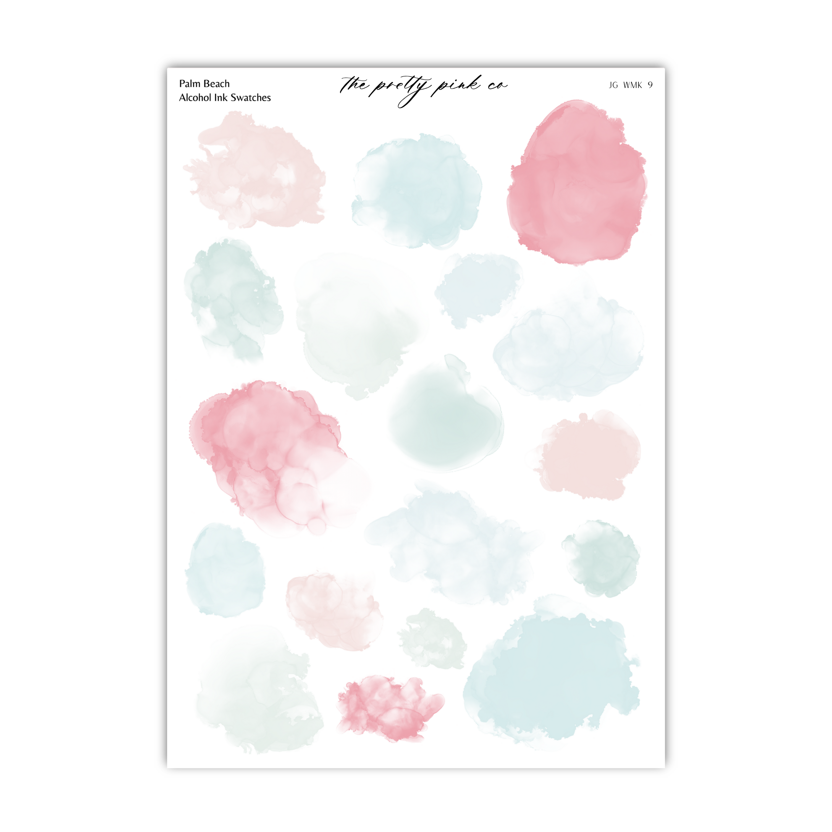 Palm Beach | Ink Swatches
