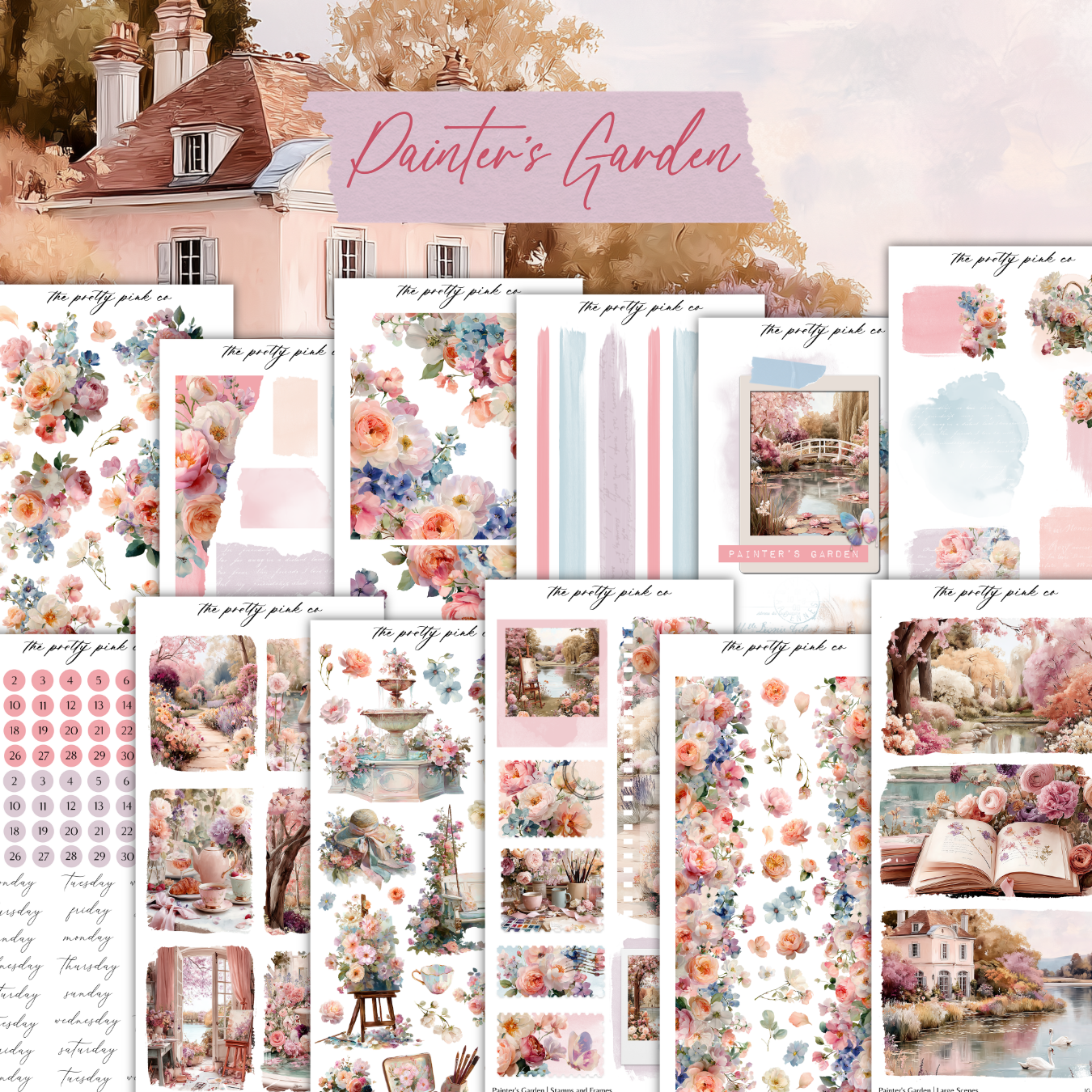 Painter's Garden | Decorative Kit