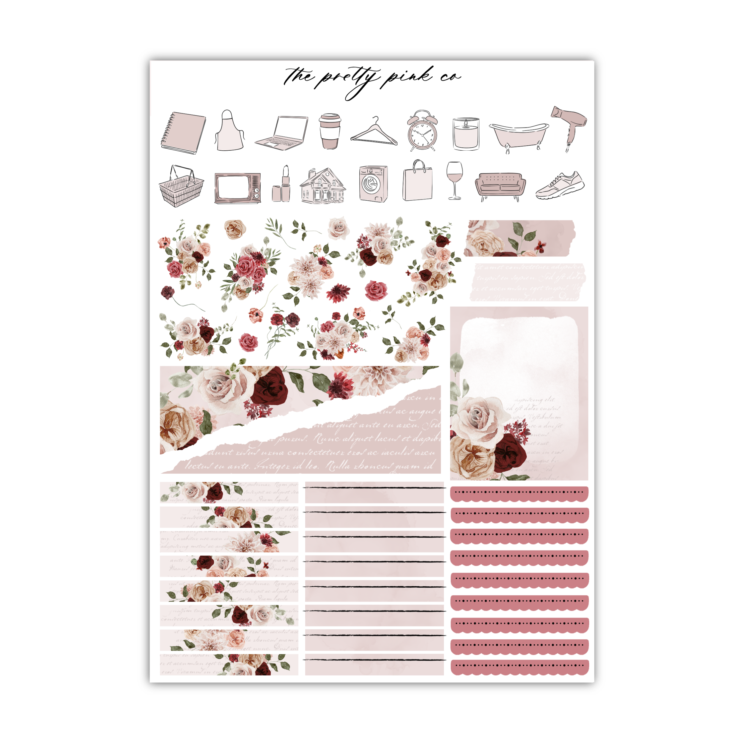 Gilded Pages | Foiled Weekly Kit