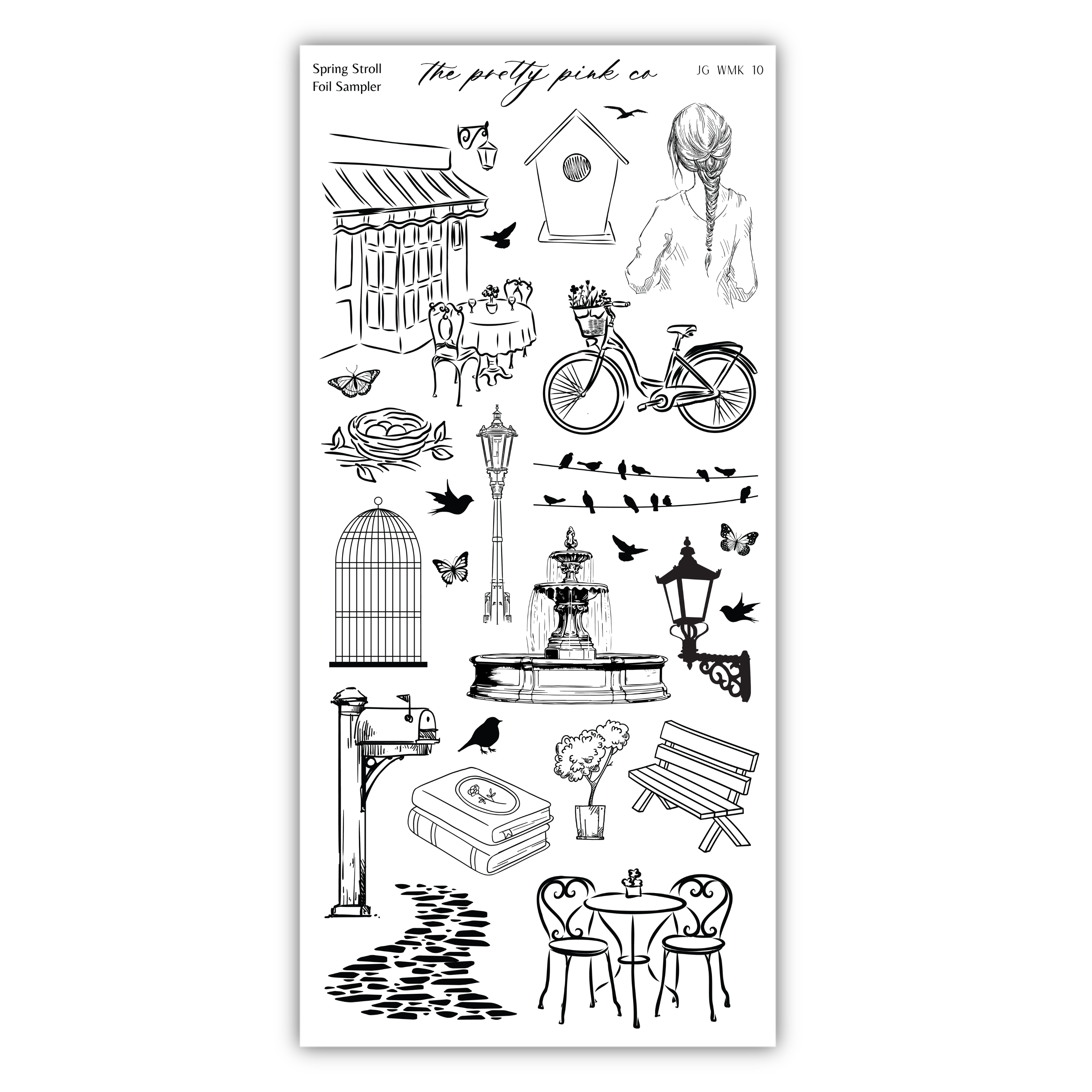 Spring Stroll | Foil Sampler