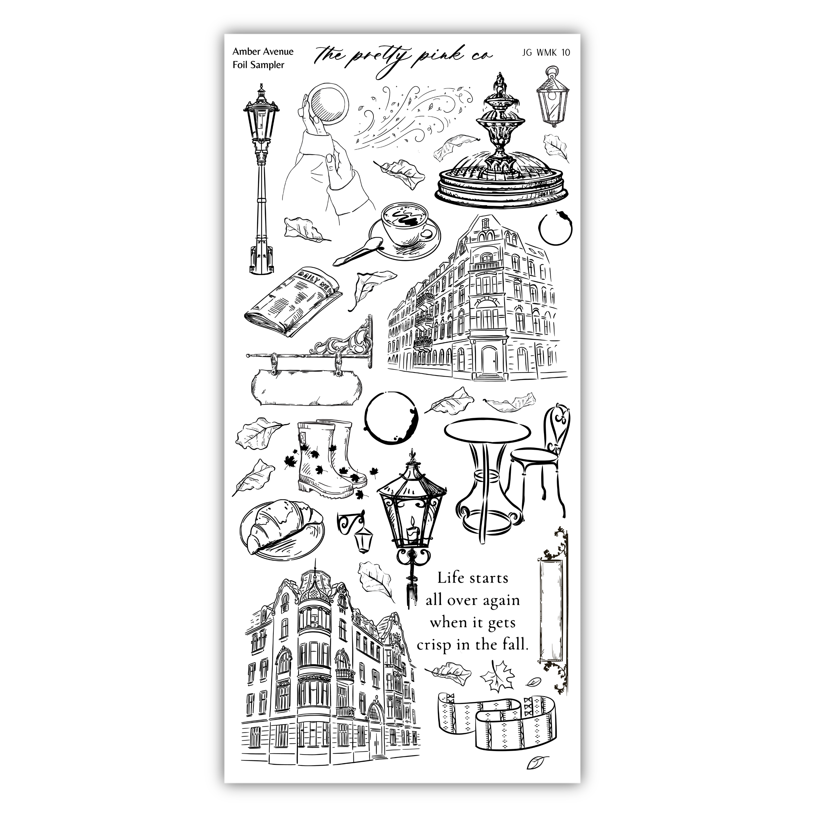 Amber Avenue | Foil Sampler