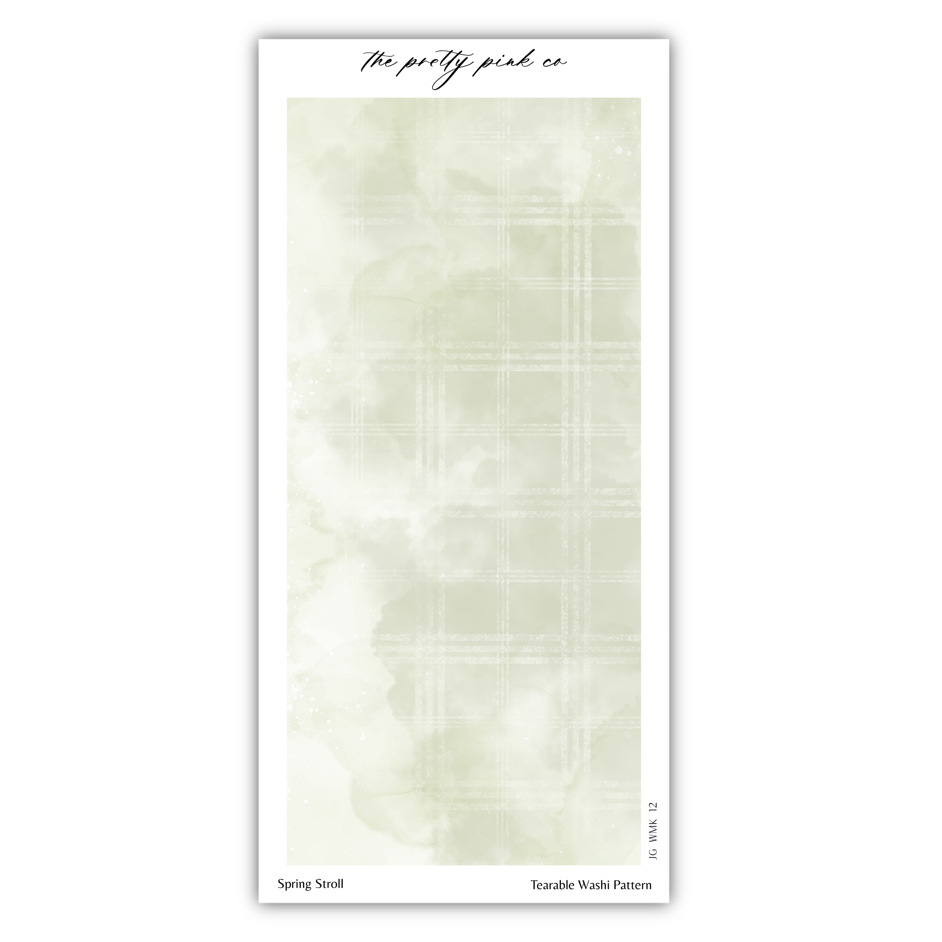 Spring Stroll | Tearable Washi Pattern