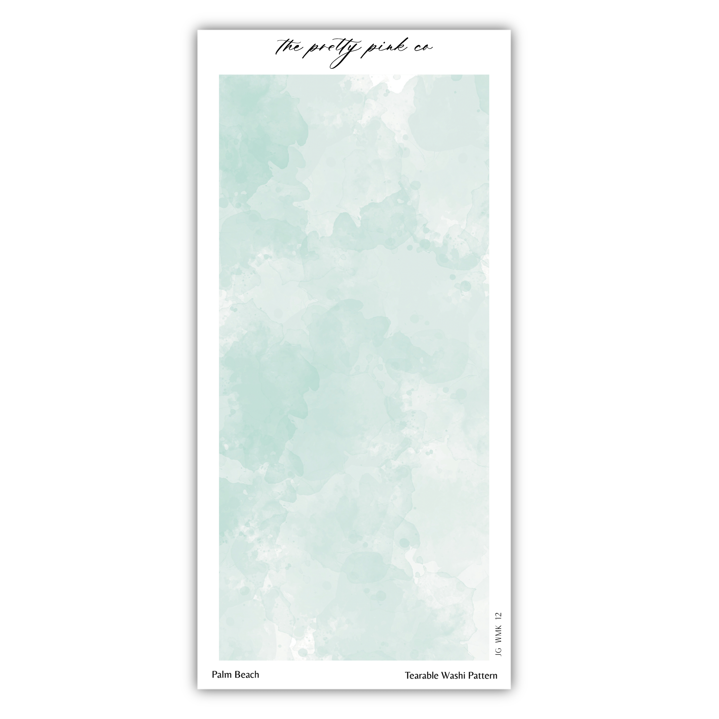 Palm Beach | Tearable Washi Pattern