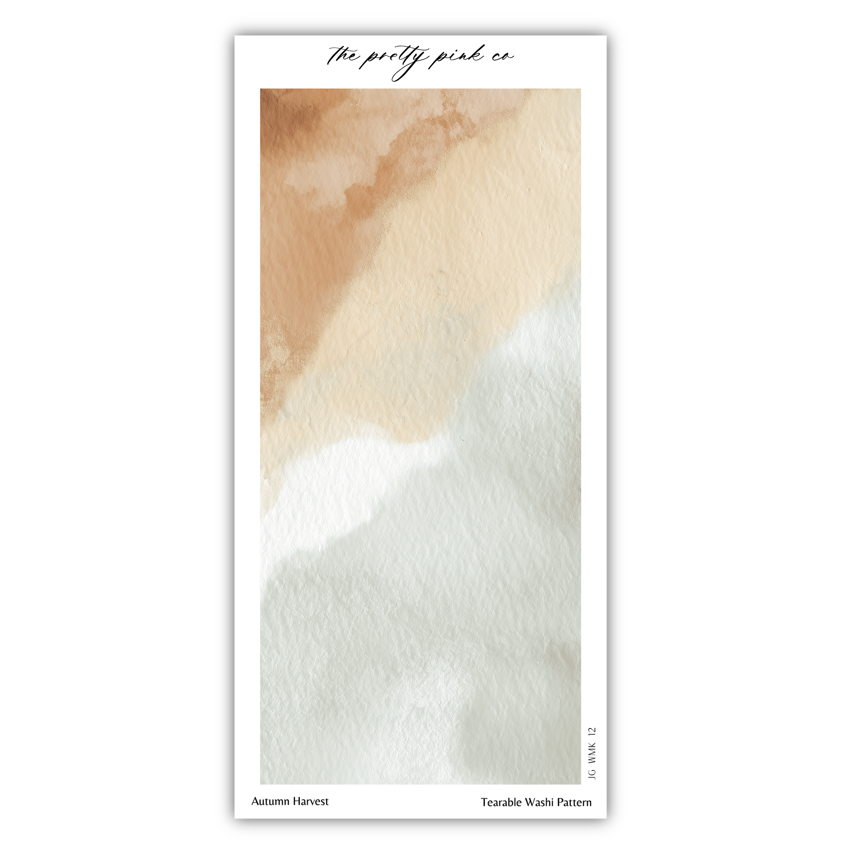 Autumn Harvest | Tearable Washi Pattern