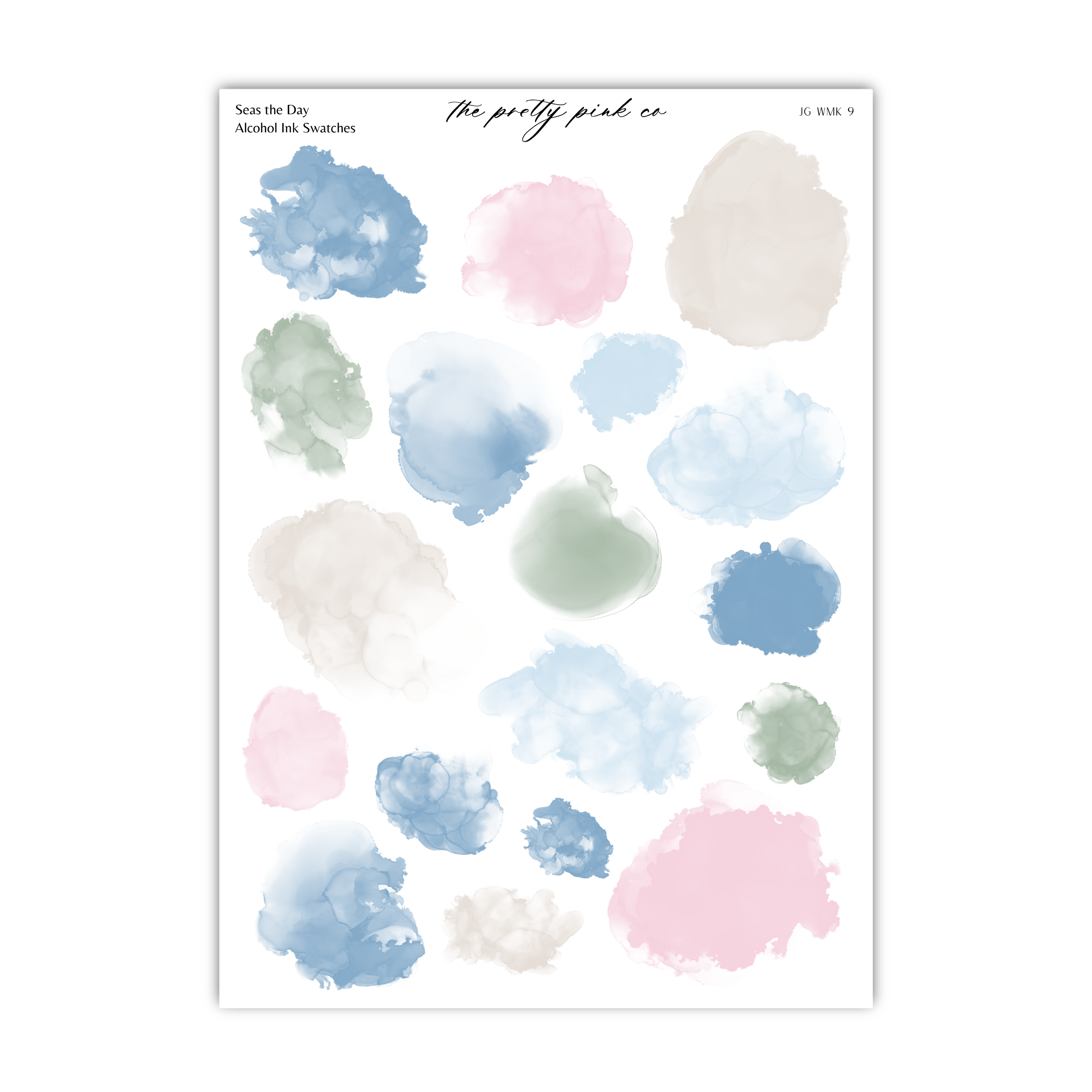 Seas The Day | Ink Swatches