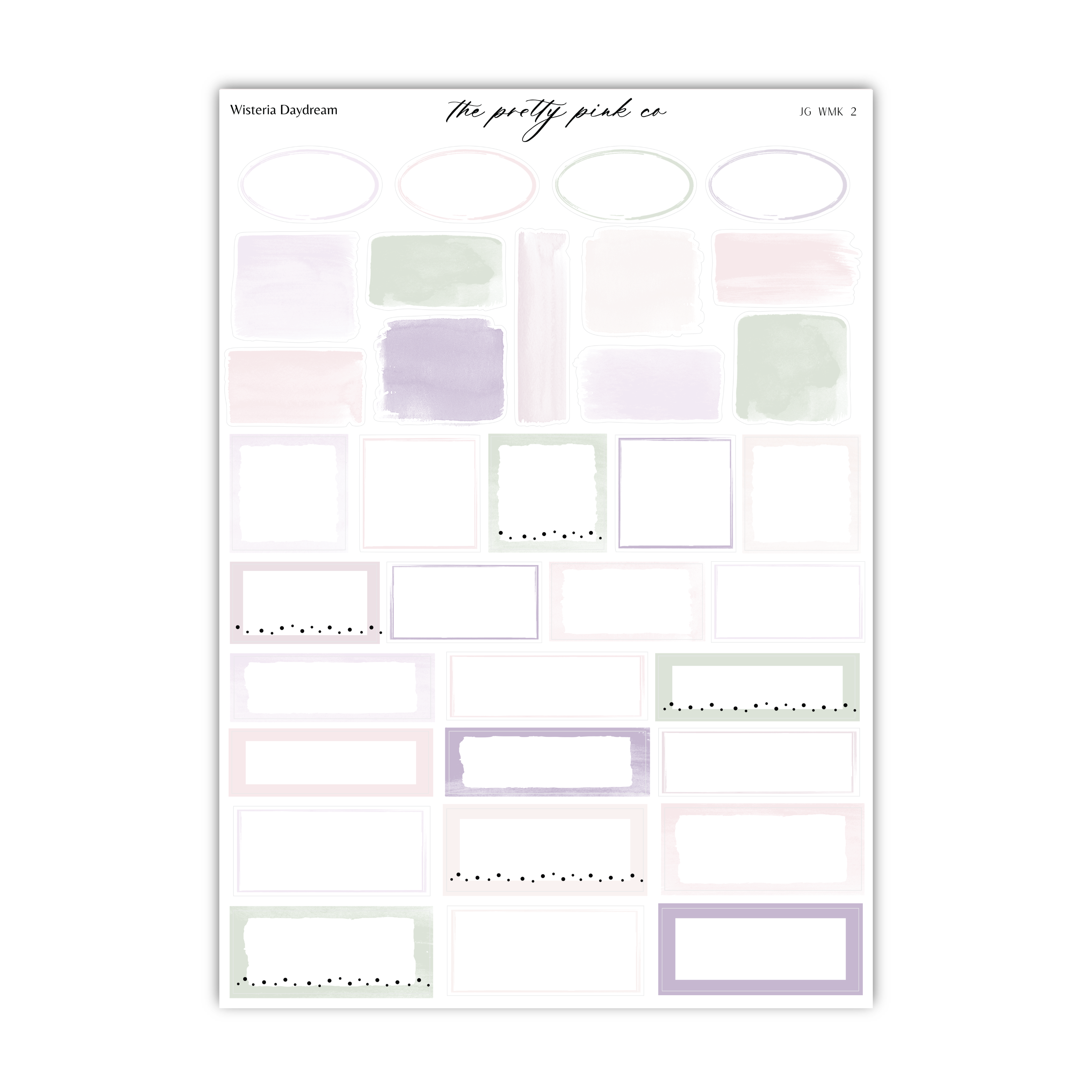 Wisteria Daydream | Foiled Weekly Kit