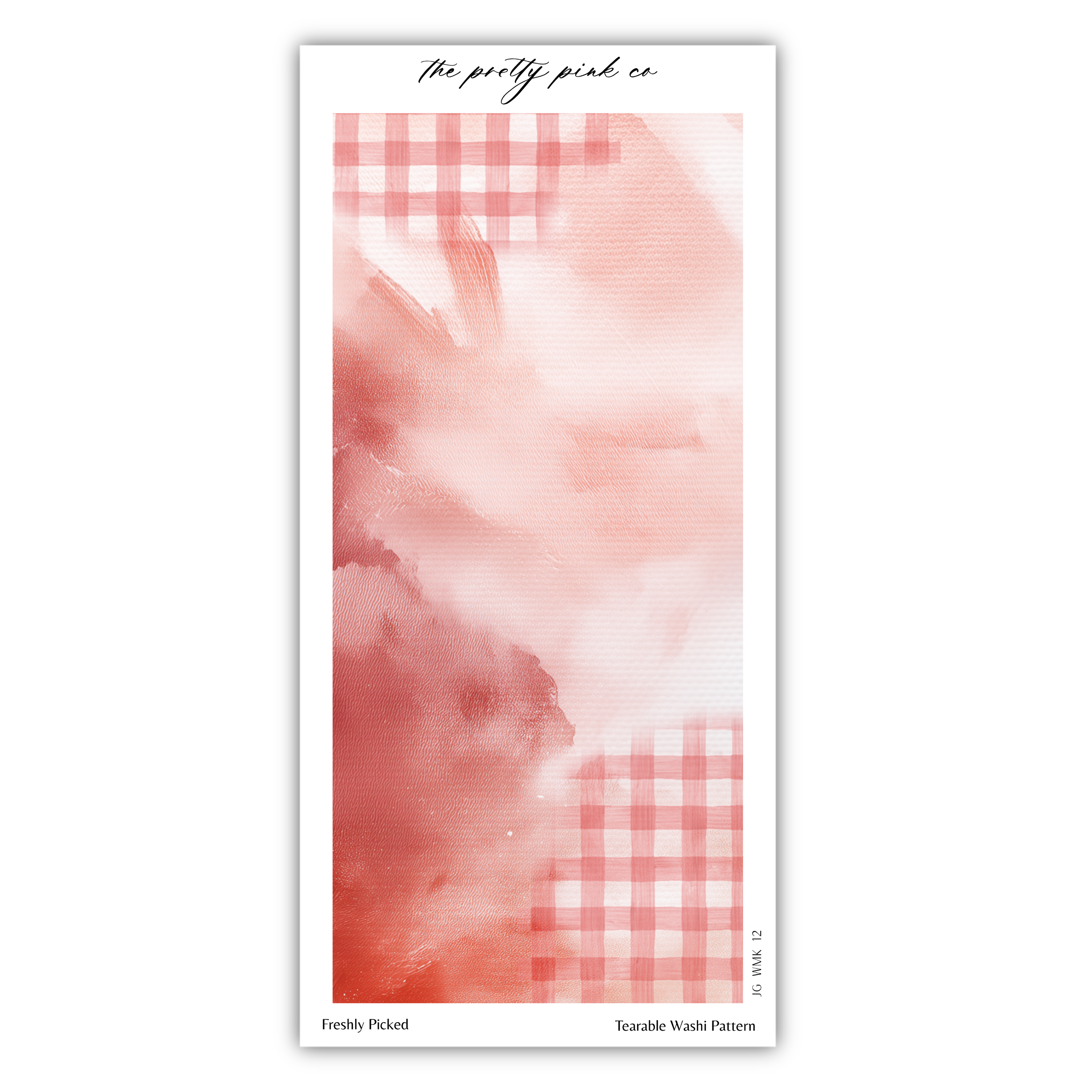 Freshly Picked | Tearable Washi Pattern