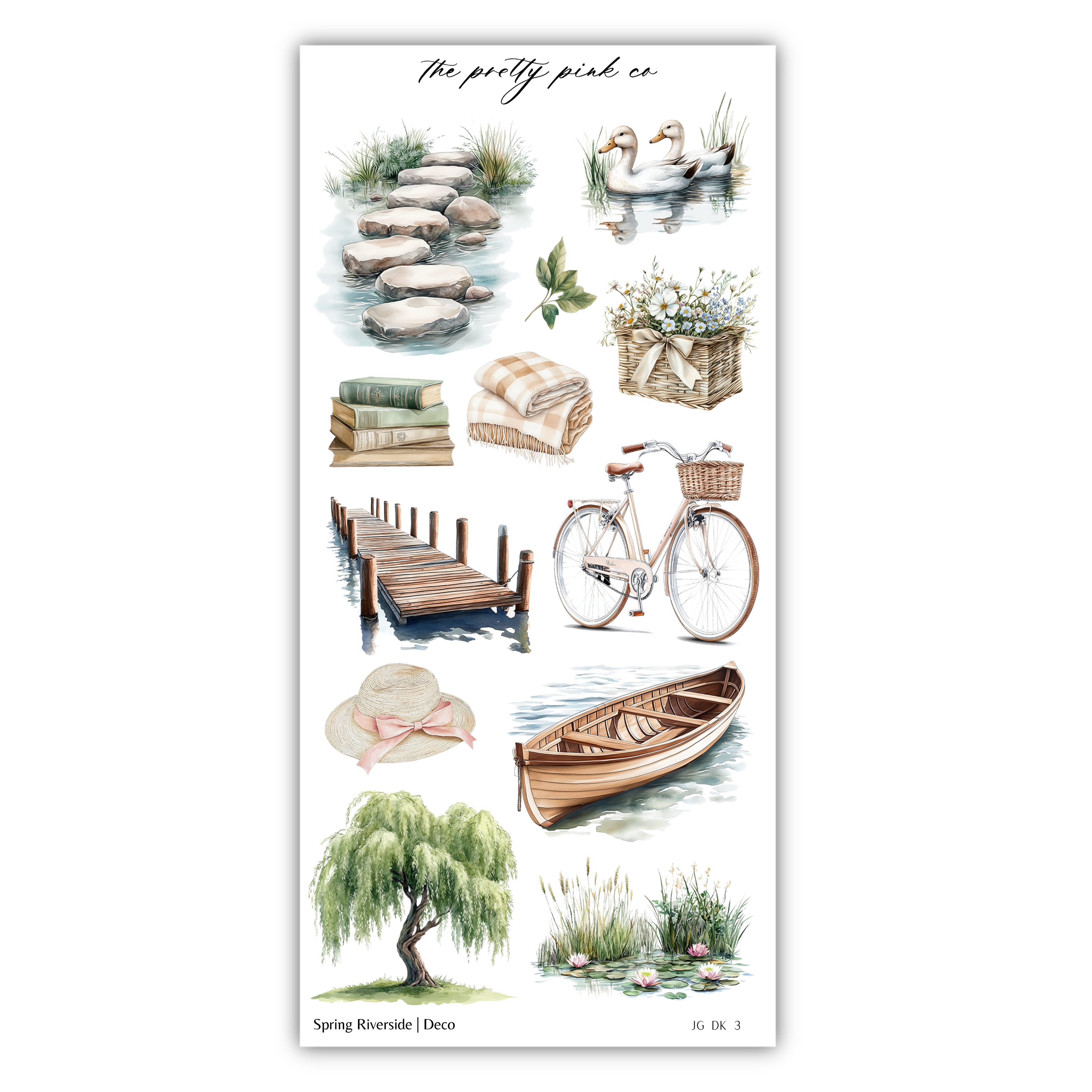 Spring Riverside | Decorative Kit