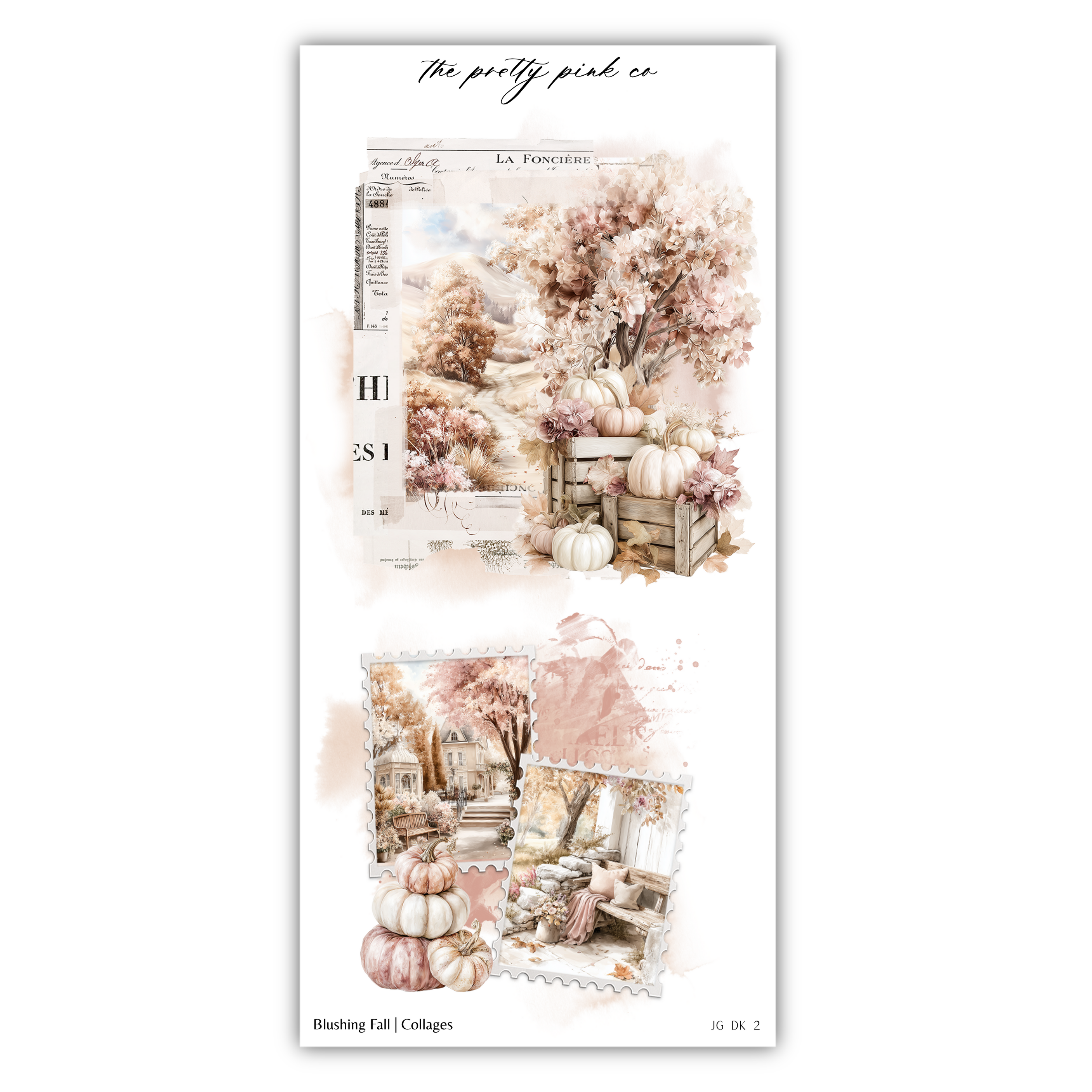 Blushing Fall | Decorative Kit