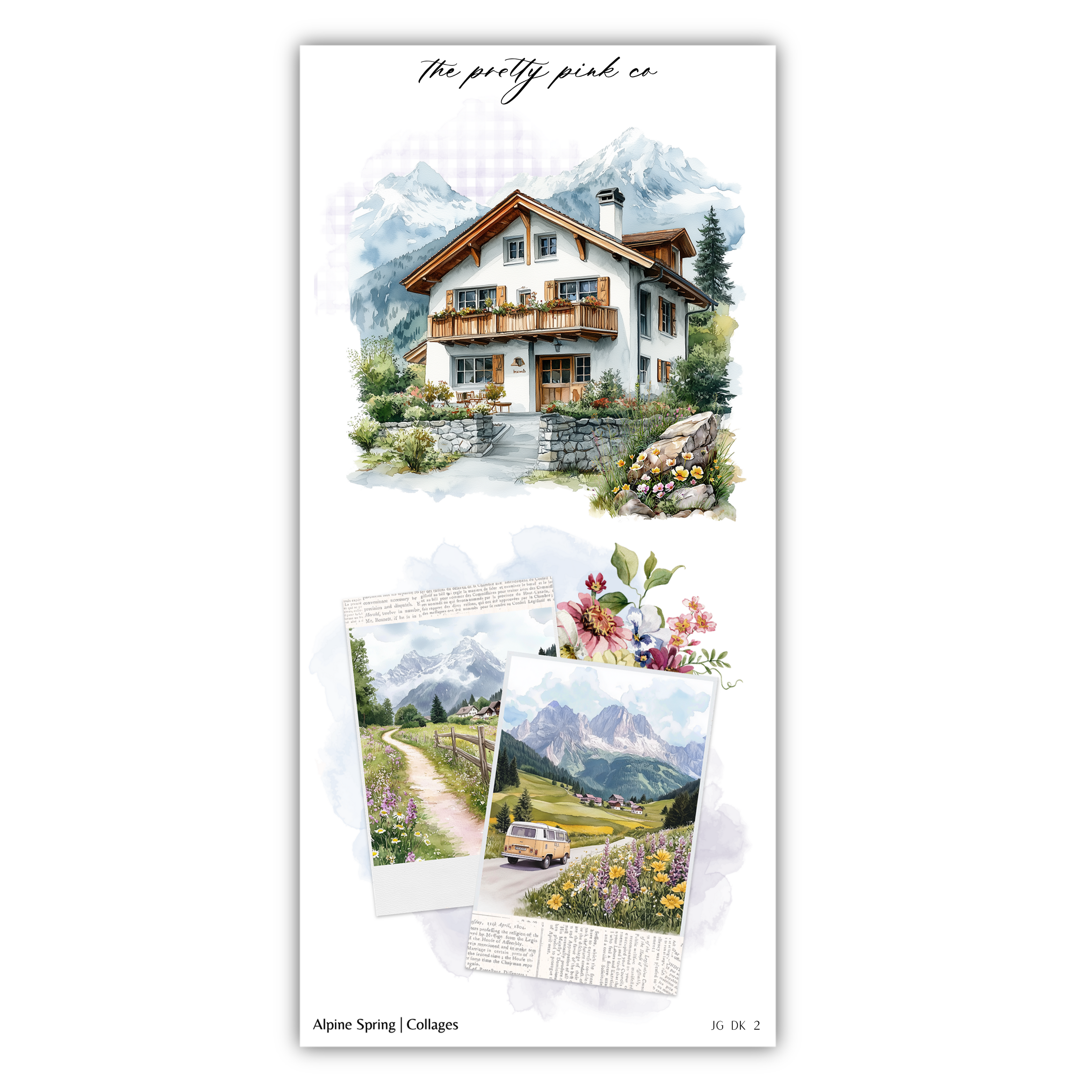 Alpine Spring | Decorative Kit
