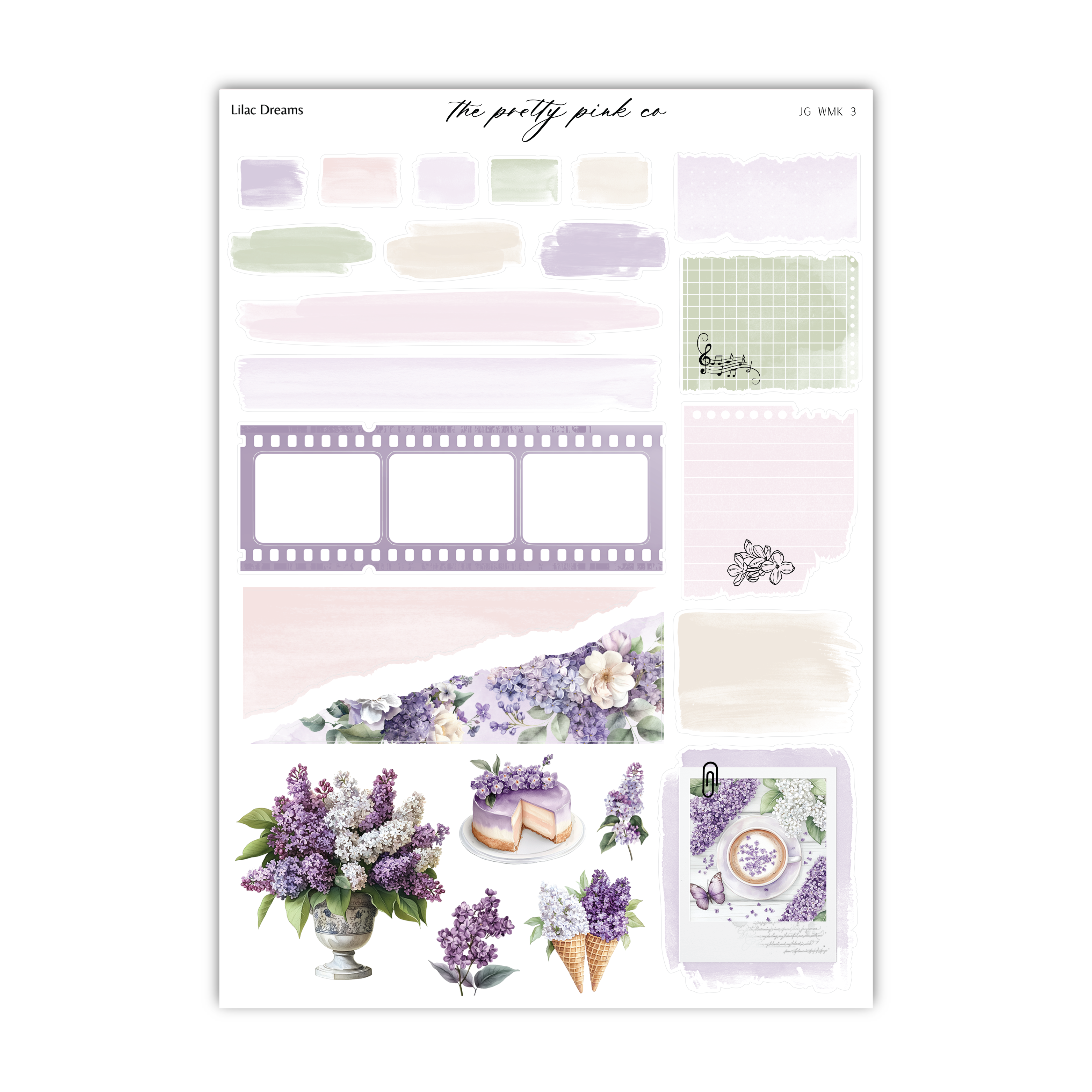 Lilac Dreams | Foiled Weekly Kit