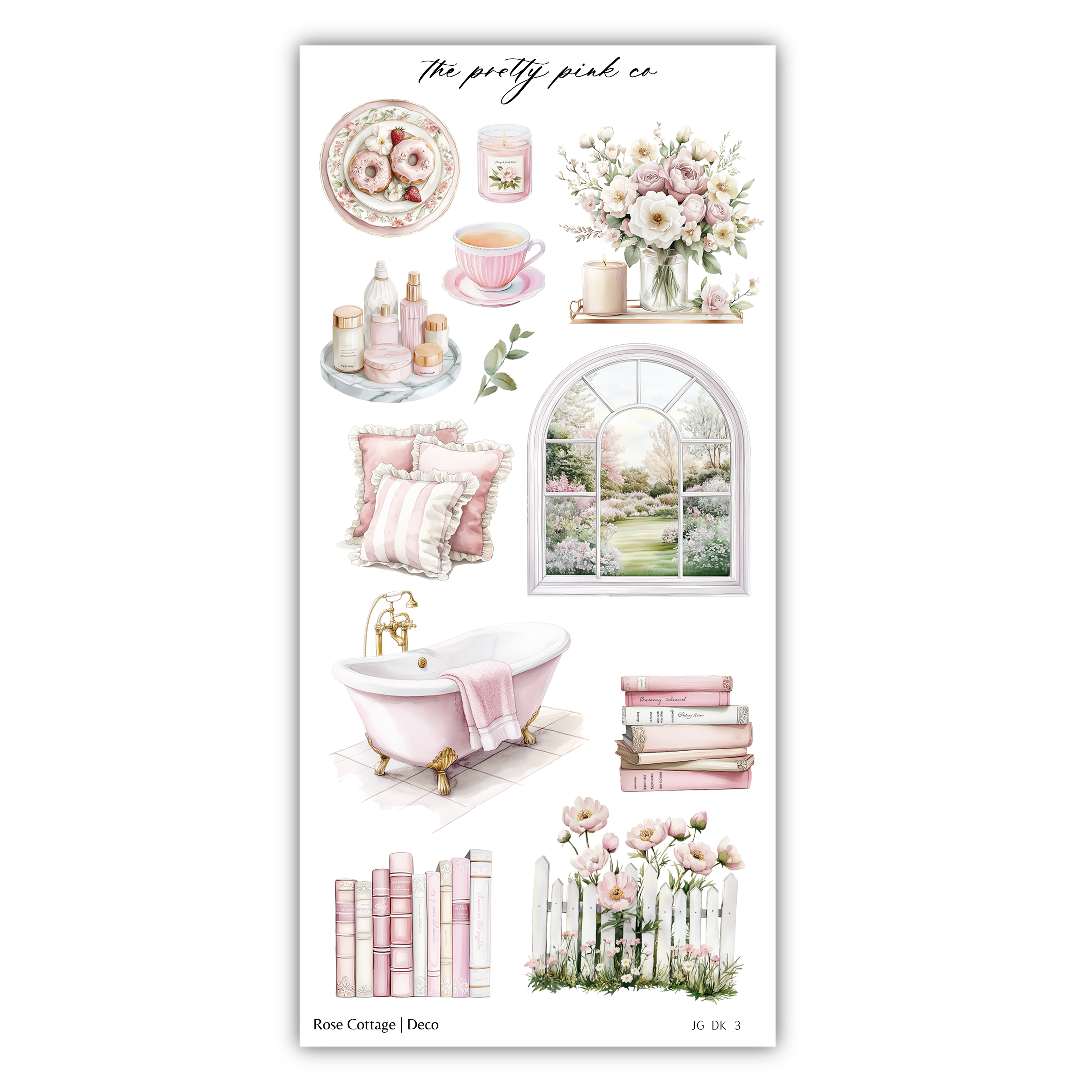 Rose Cottage | Decorative Kit