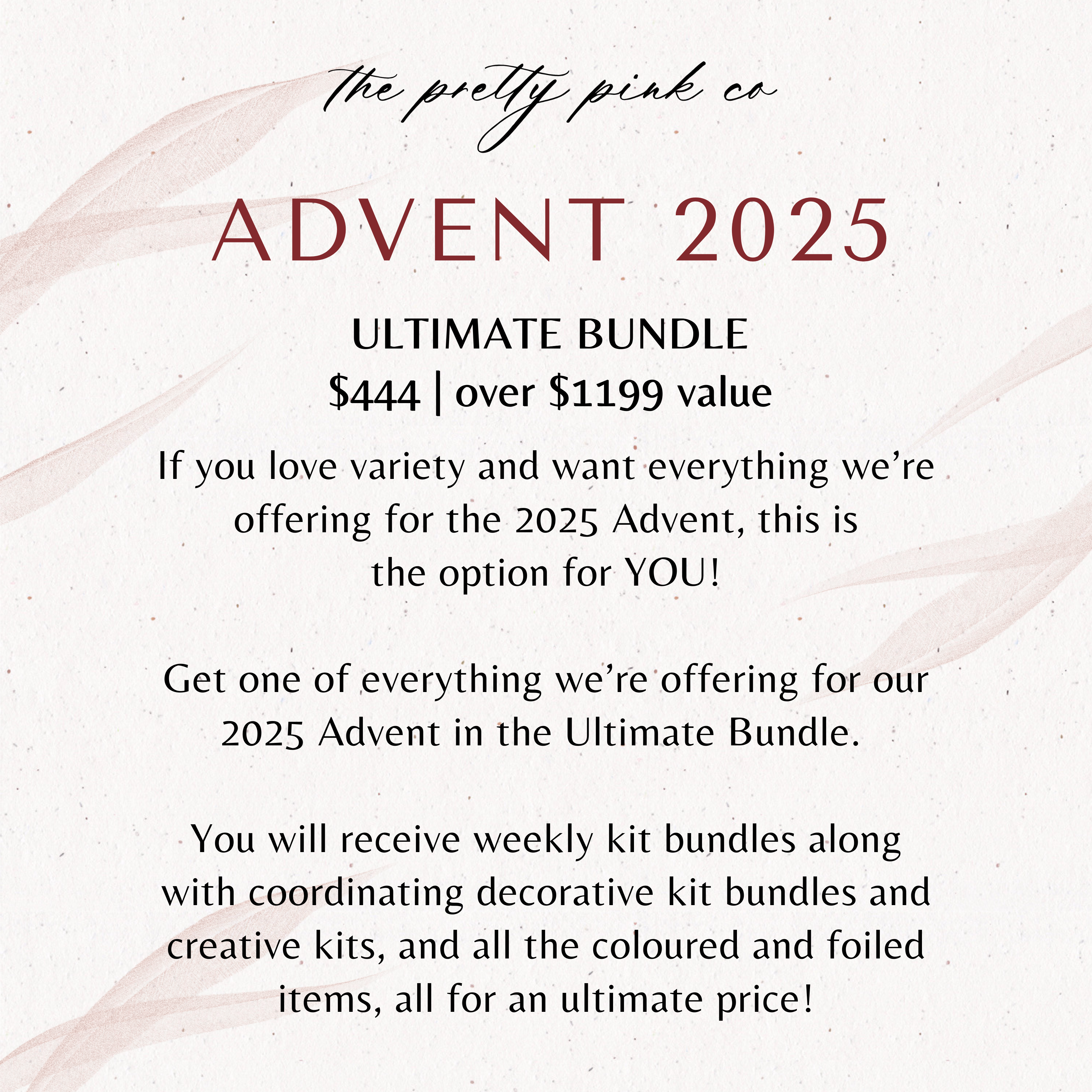 Advent 2025 | Ultimate Bundle
