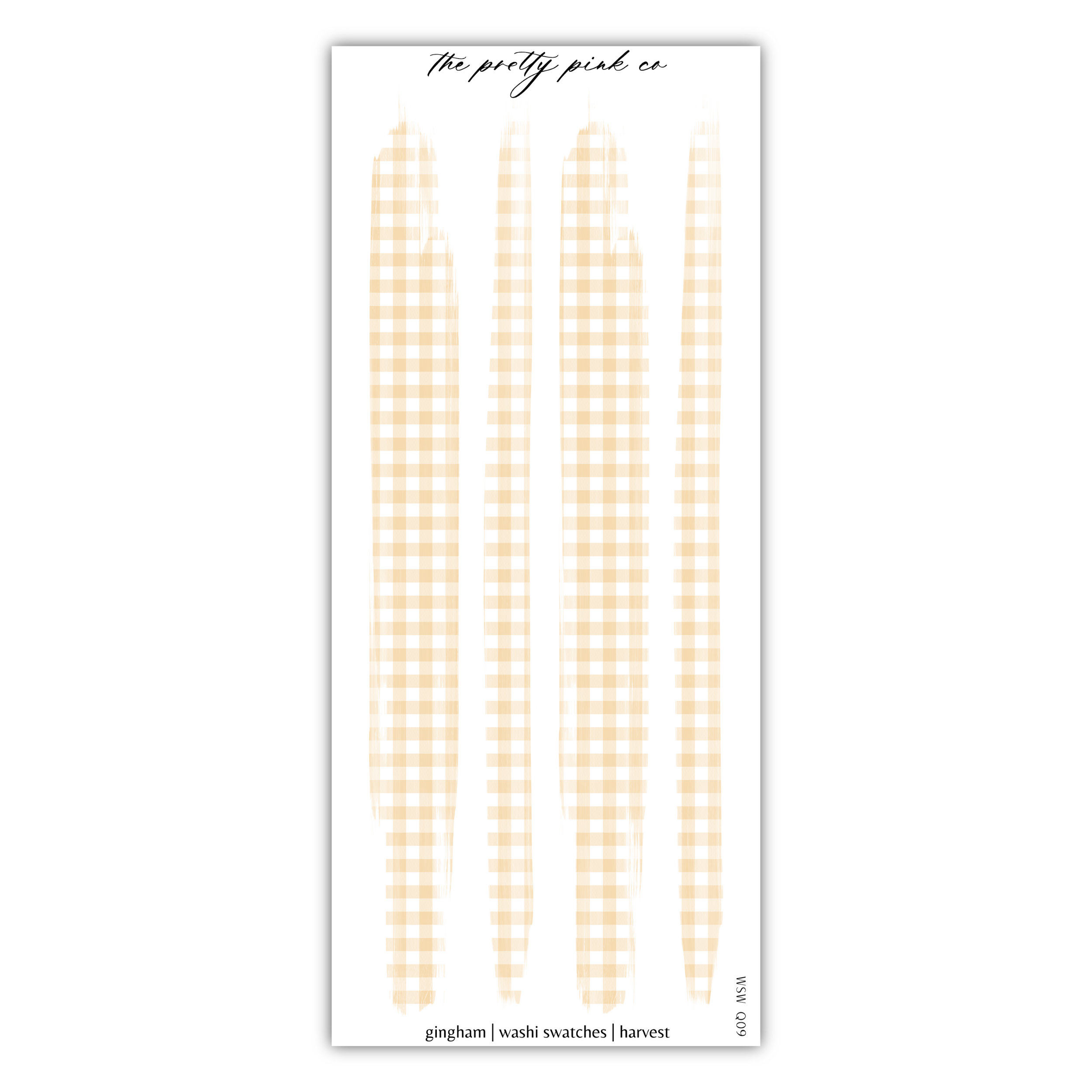a yellow and white checkered pattern sticker