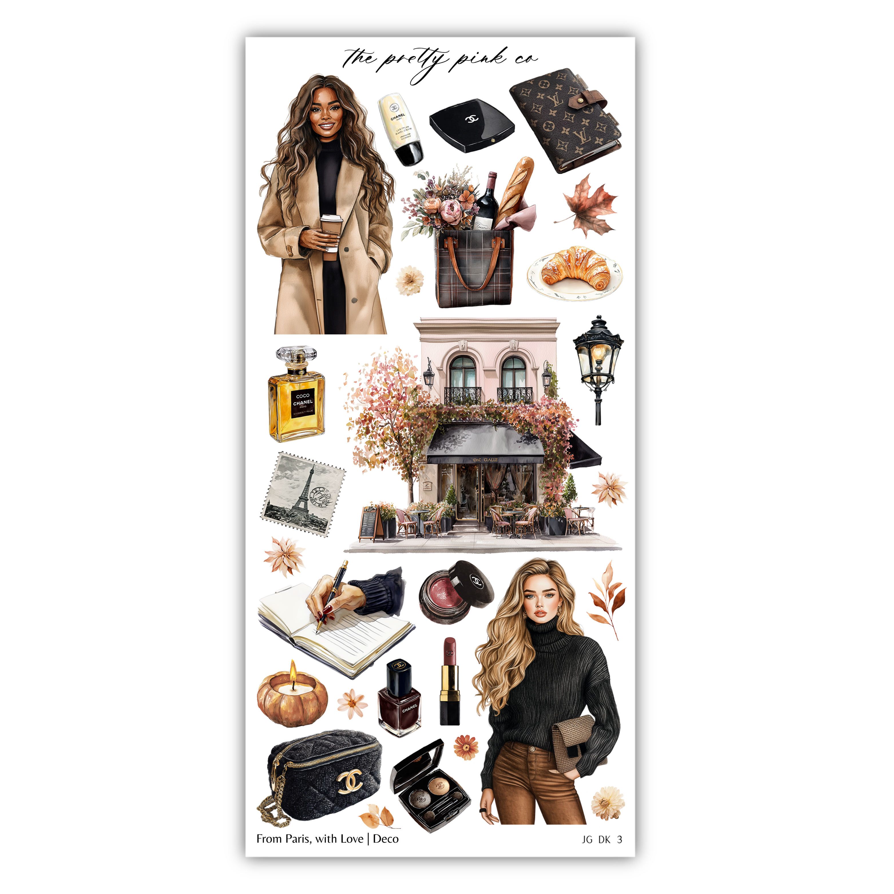 From Paris, with Love | Decorative Kit