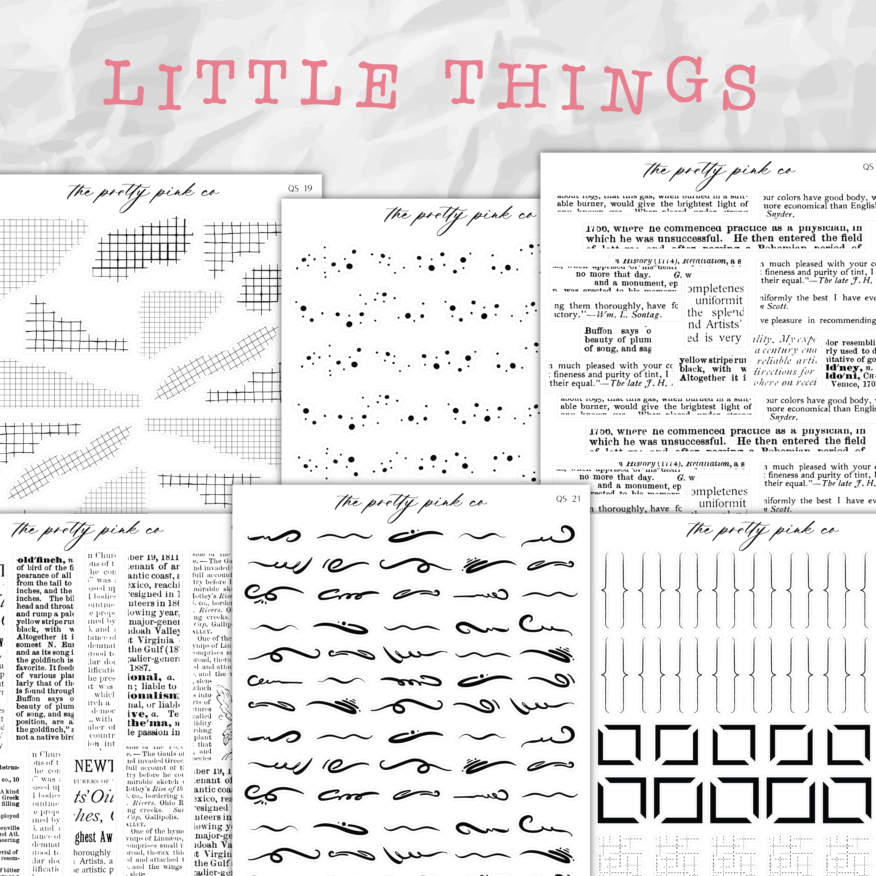 Little Things | Foiled Bundle