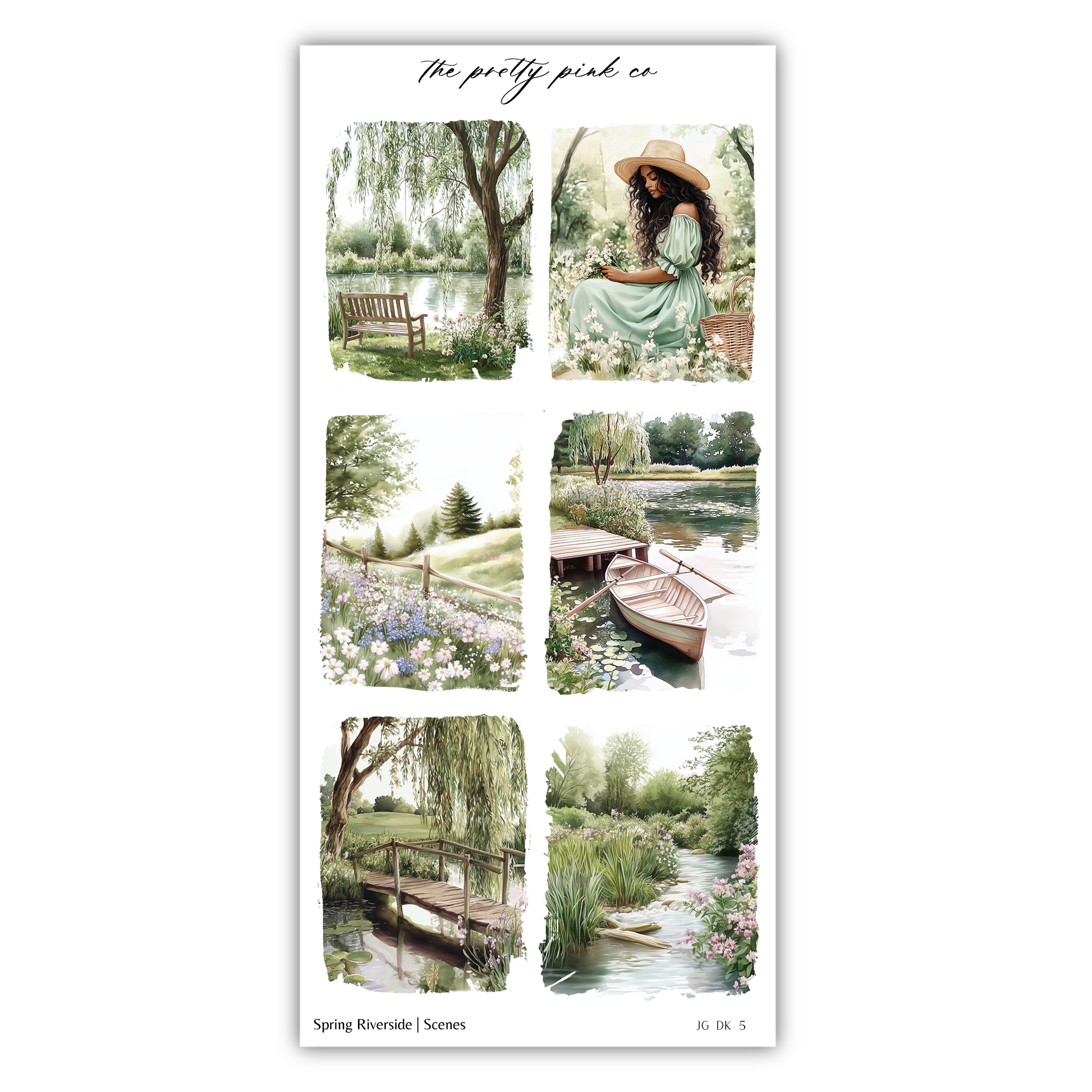 Spring Riverside | Decorative Kit