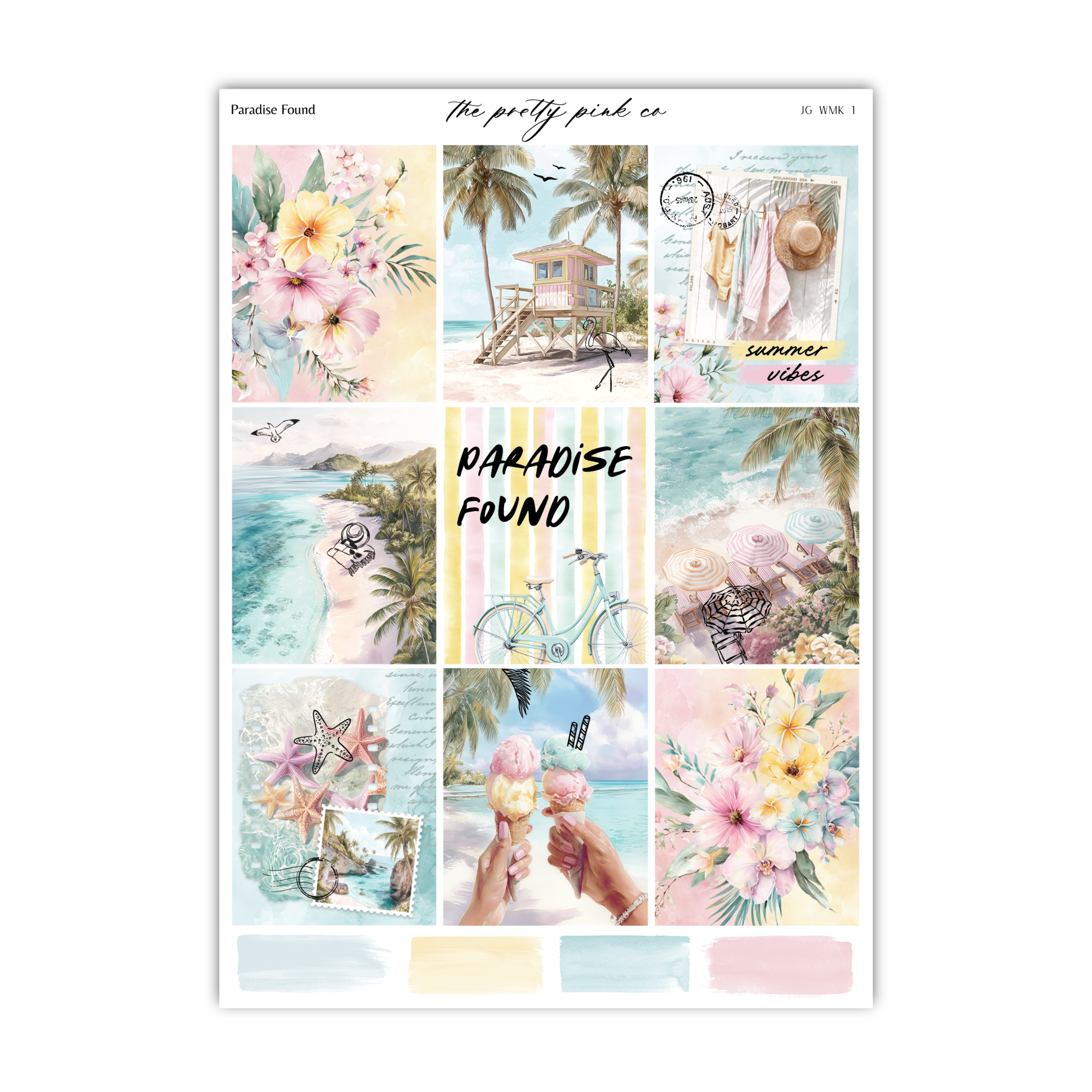 Paradise Found | Foiled Weekly Kit