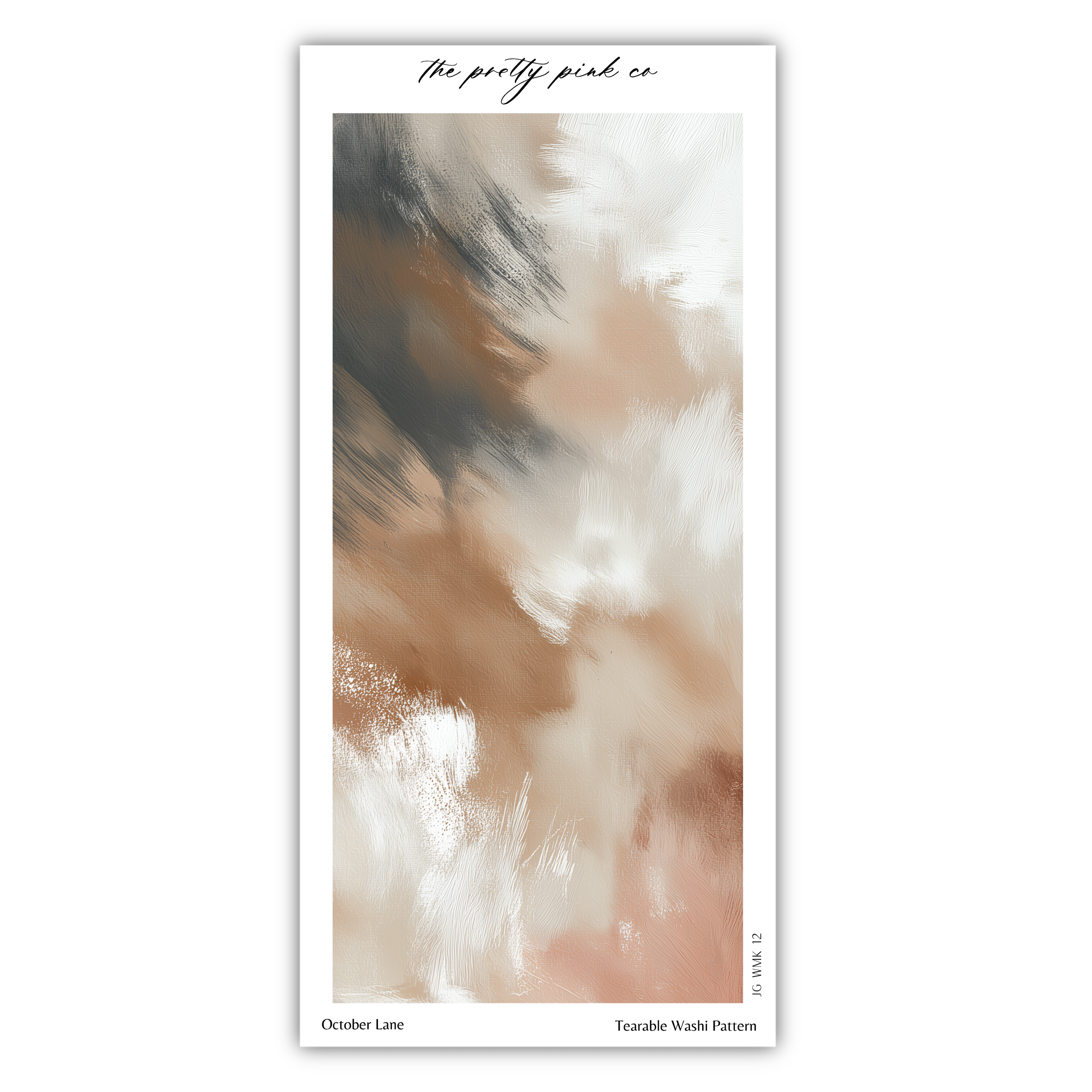 October Lane | Tearable Washi Pattern