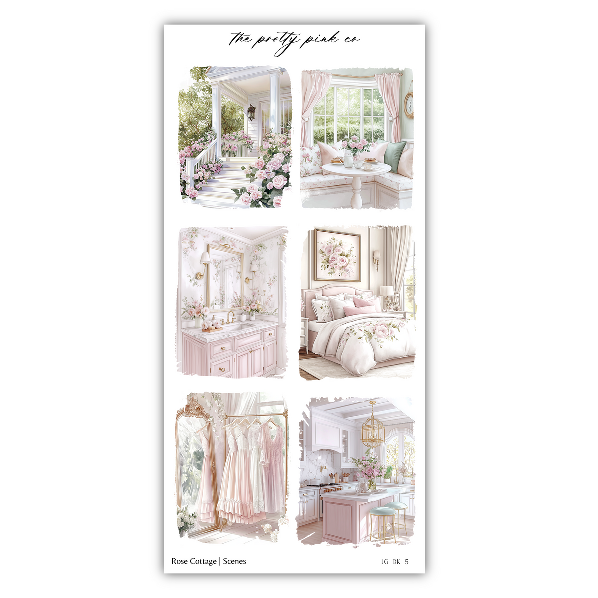 Rose Cottage | Decorative Kit