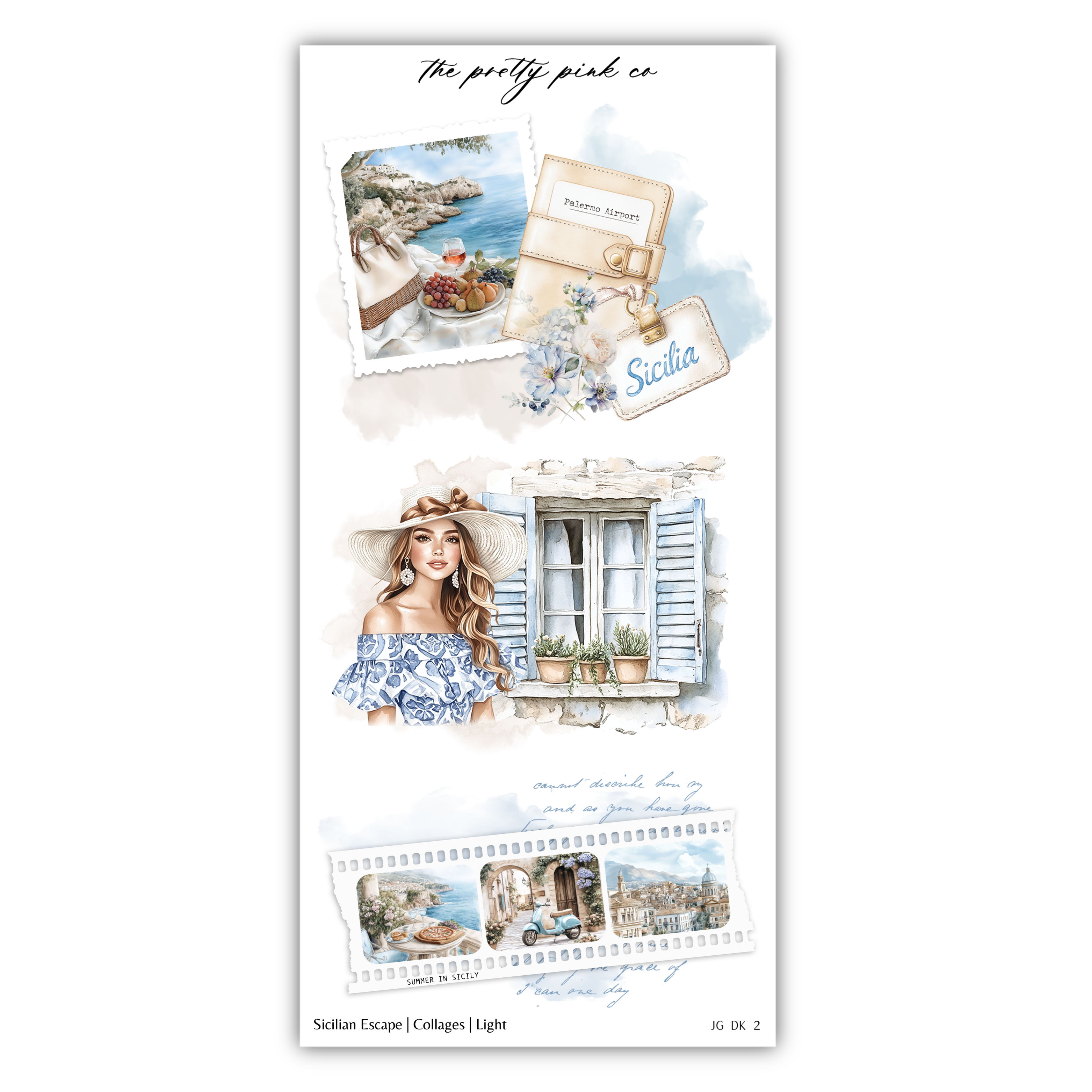 Sicilian Escape | Decorative Kit