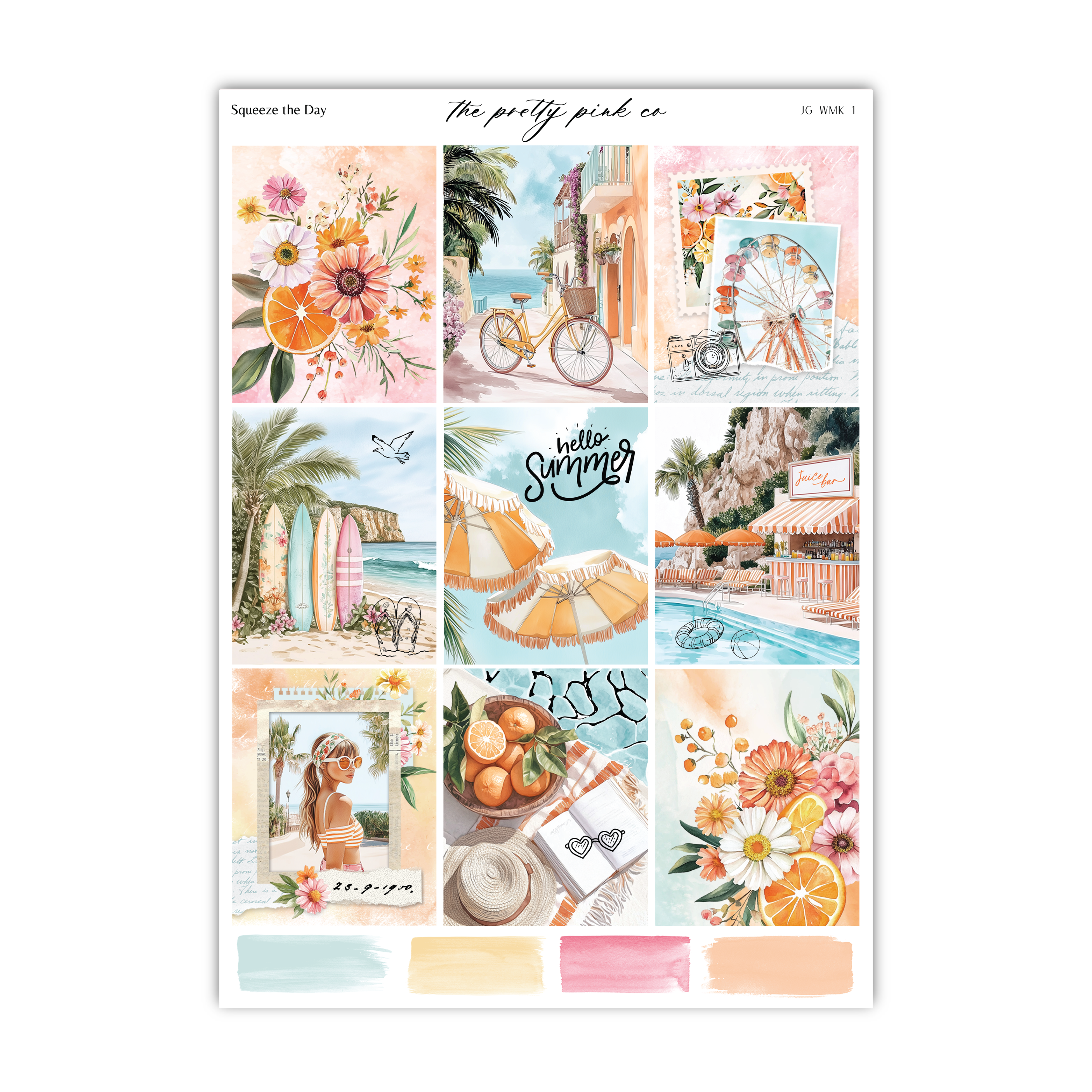 Squeeze The Day | Foiled Weekly Kit