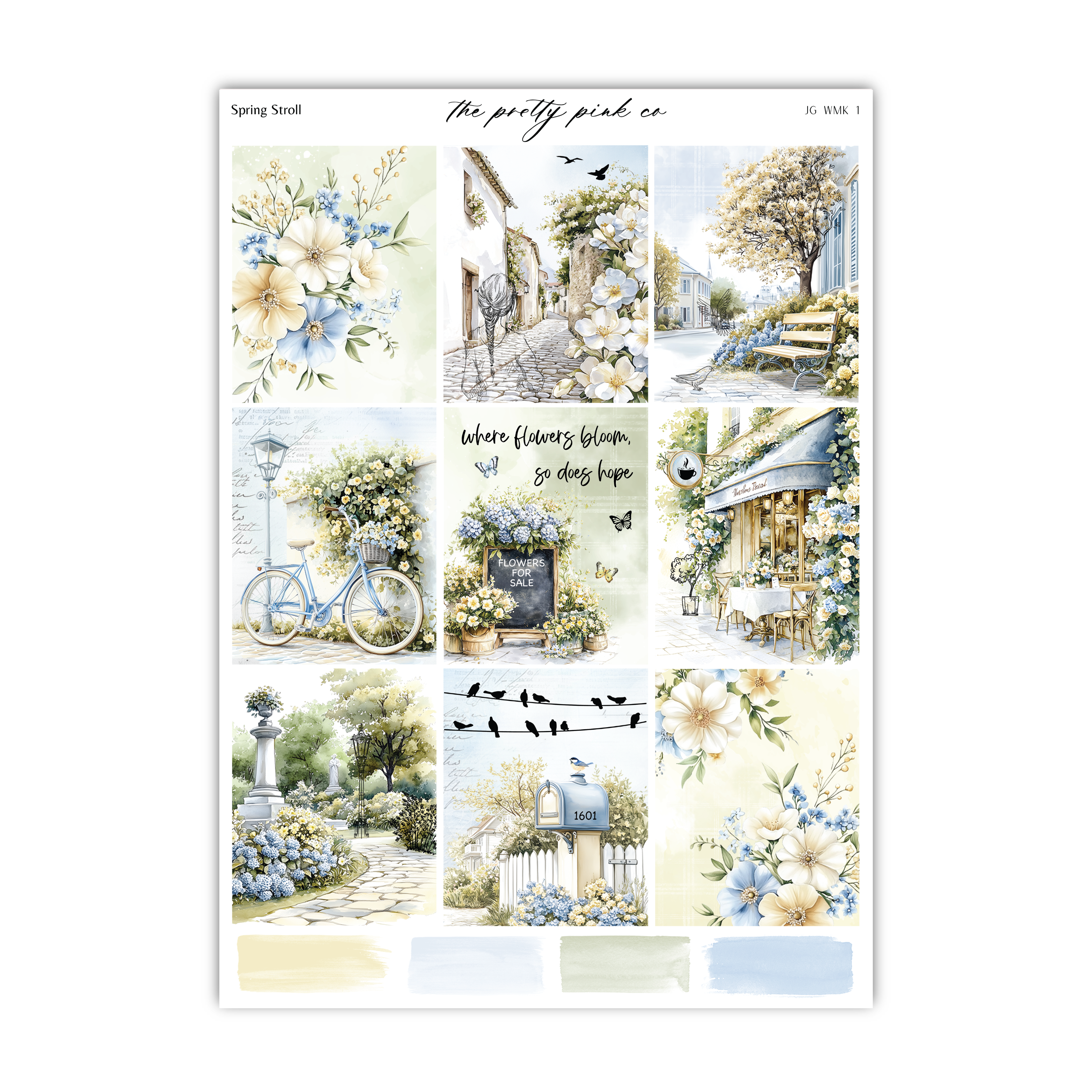 Spring Stroll | Foiled Weekly Kit