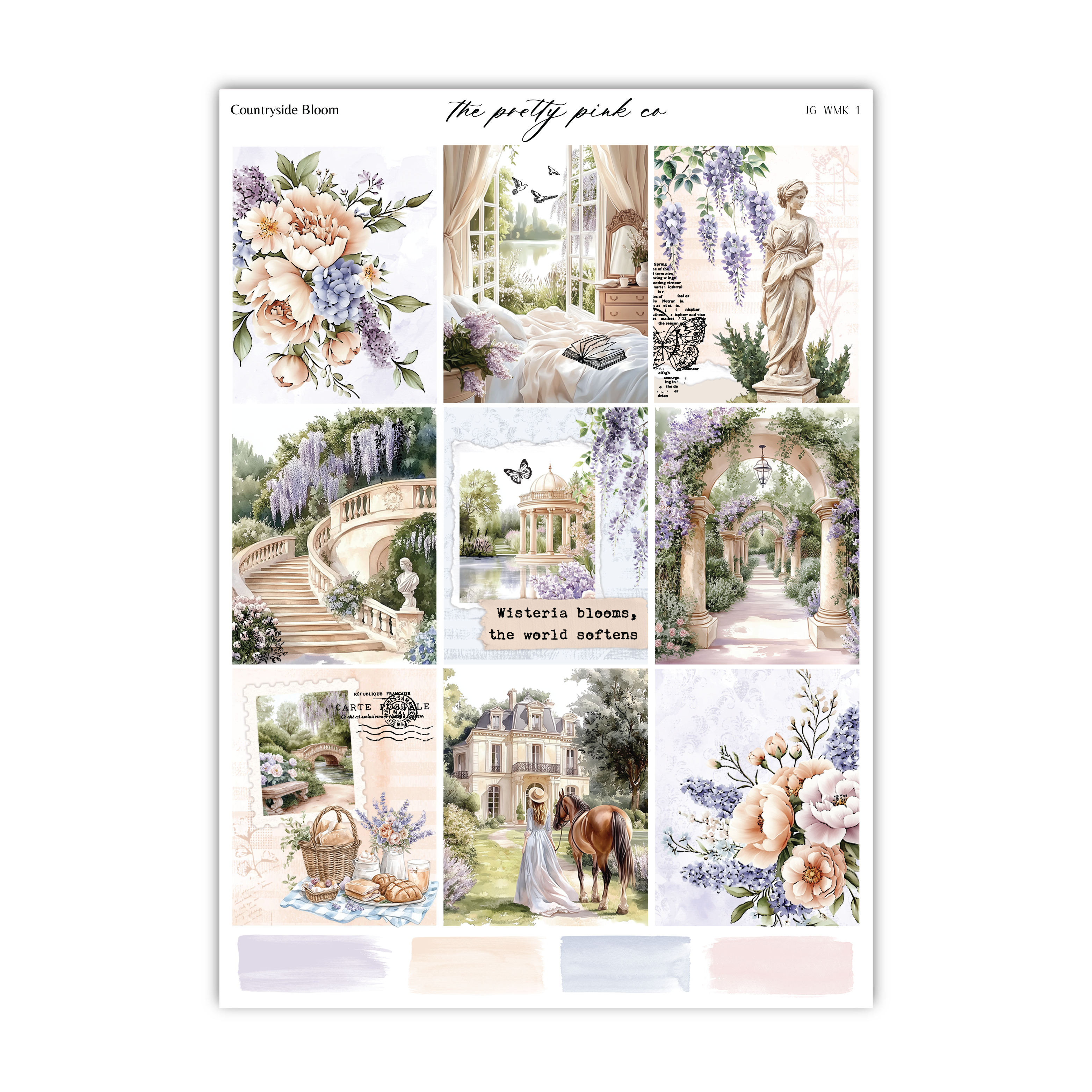 Countryside Bloom | Foiled Weekly Kit