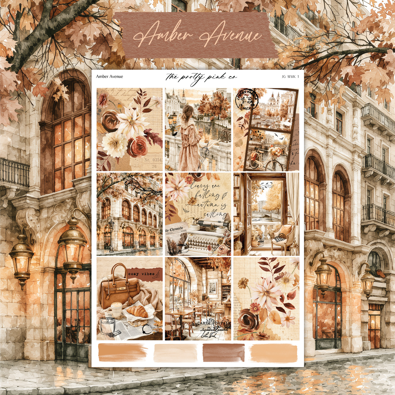 Amber Avenue | Foiled Weekly Kit