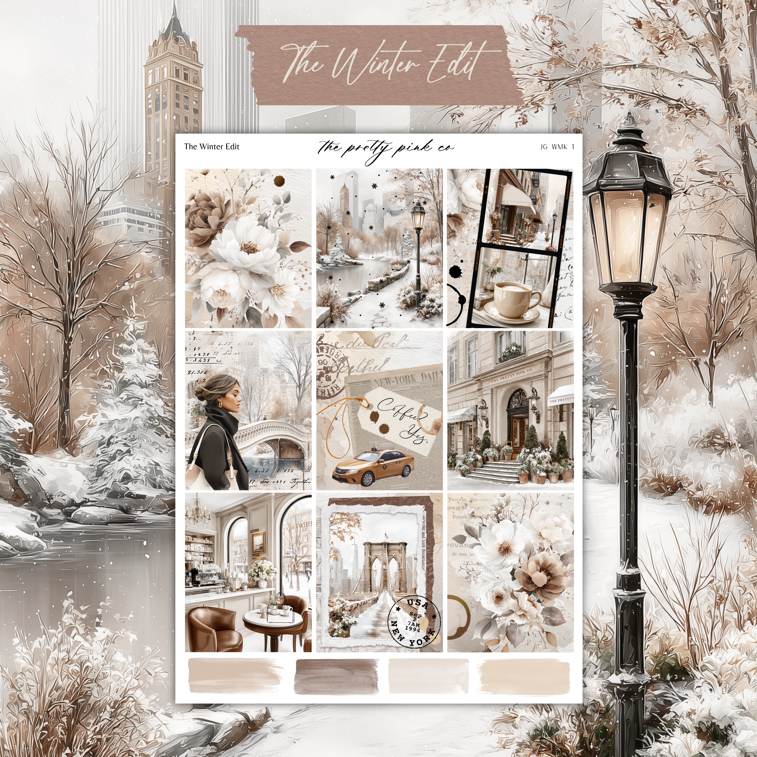 The Winter Edit | Foiled Weekly Kit