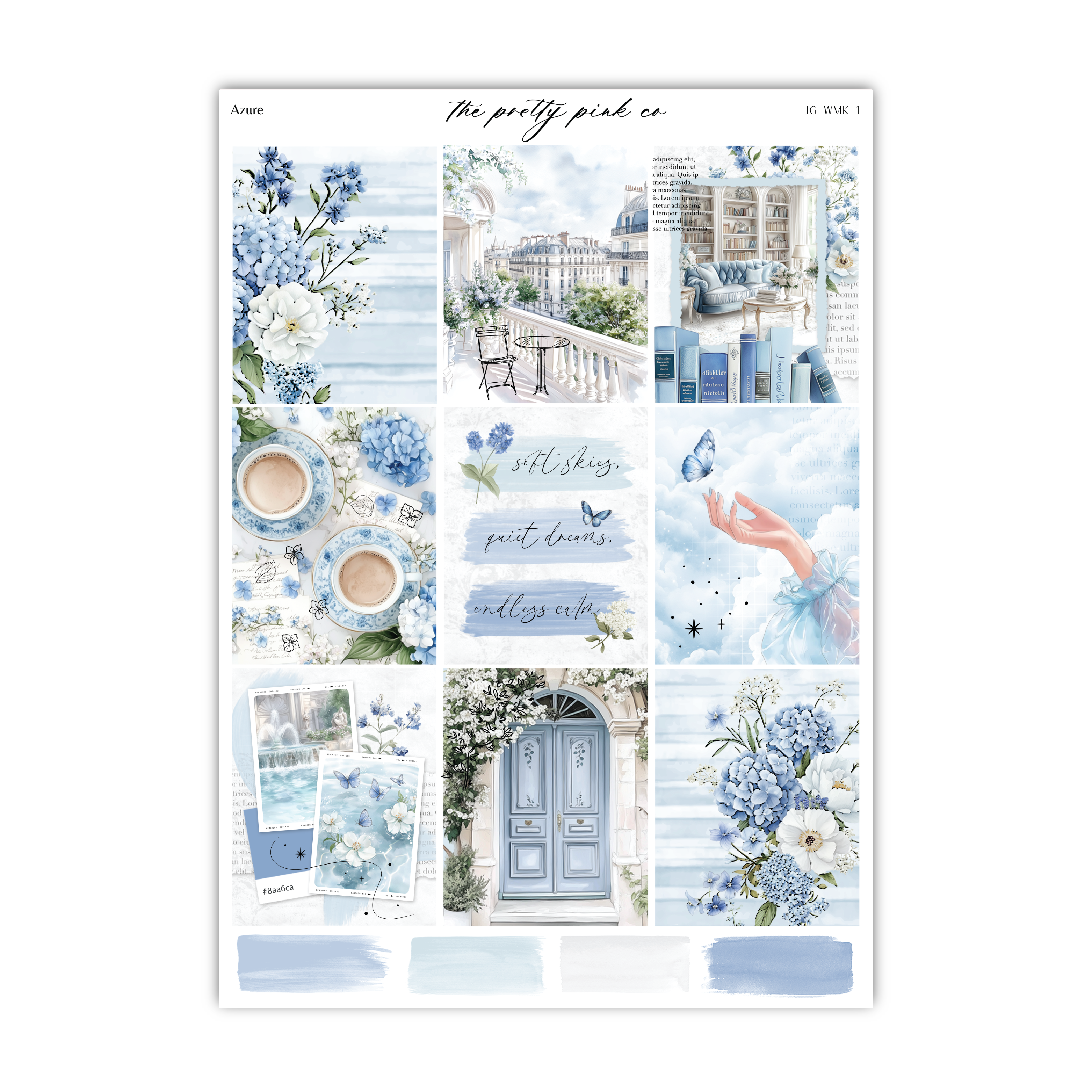 Azure | Foiled Weekly Kit