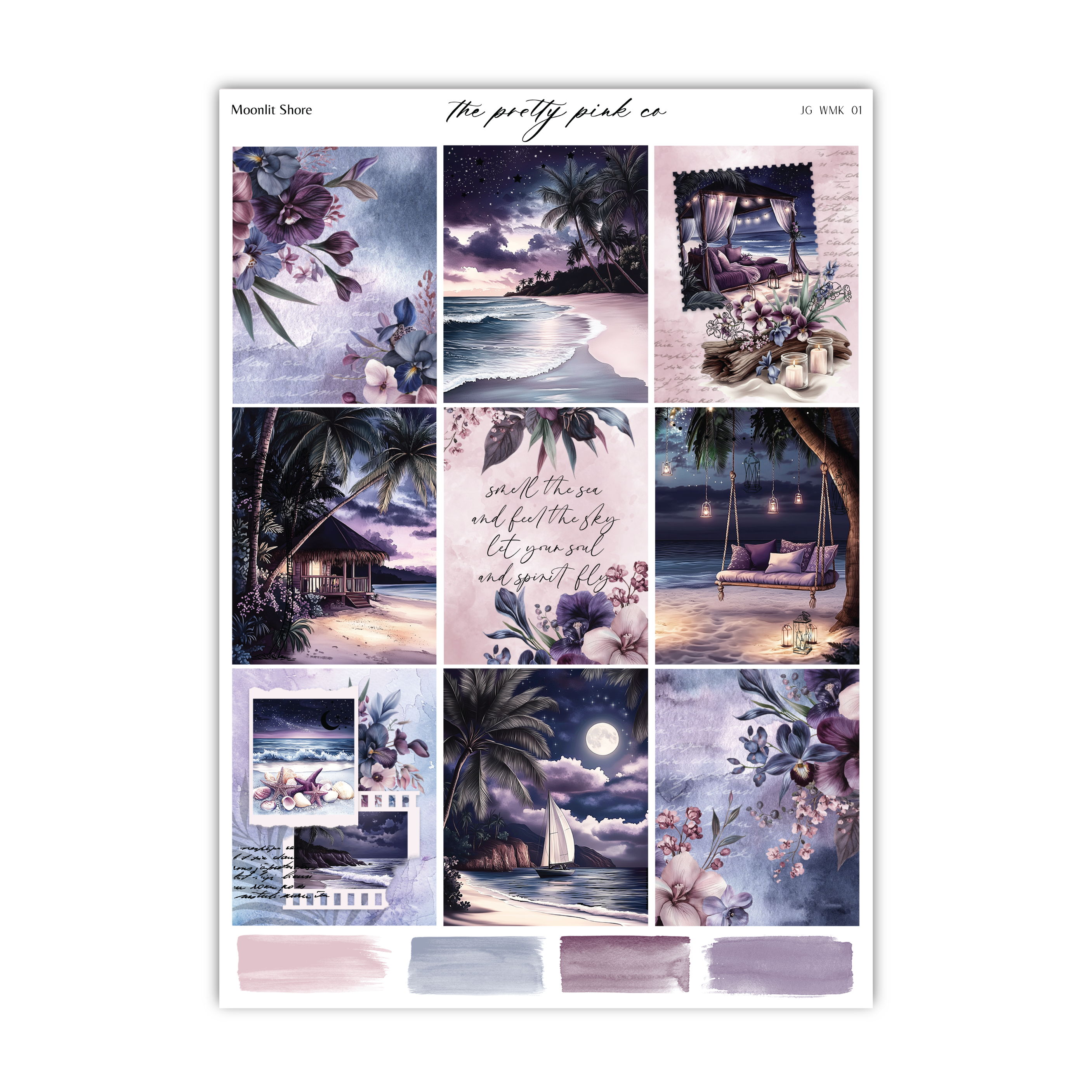 Moonlit Shore | Foiled Weekly Kit