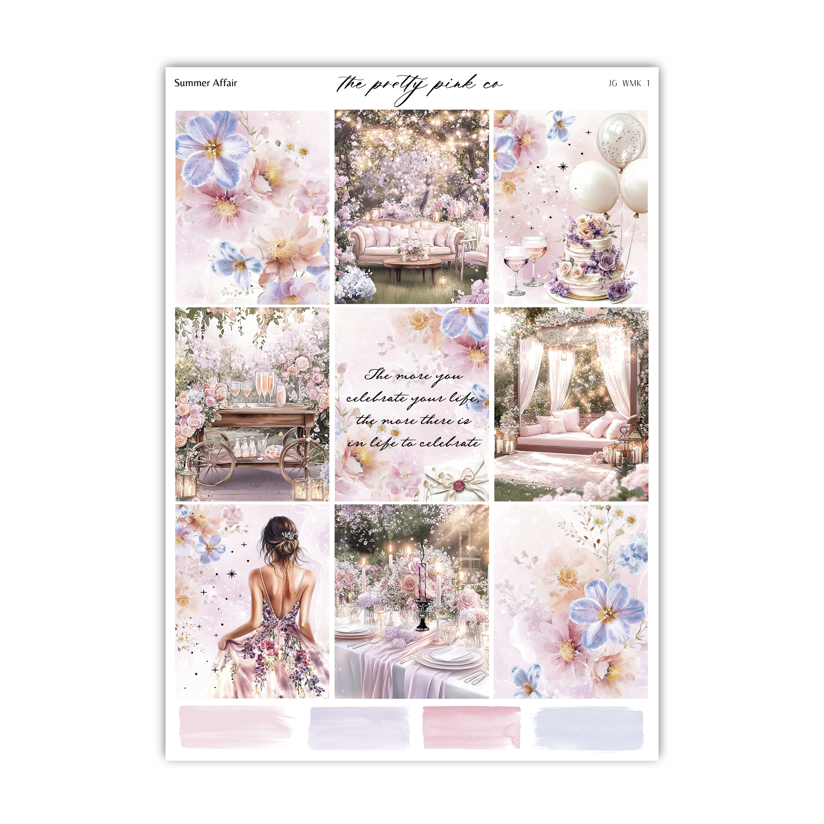 Summer Affair | Foiled Weekly Kit