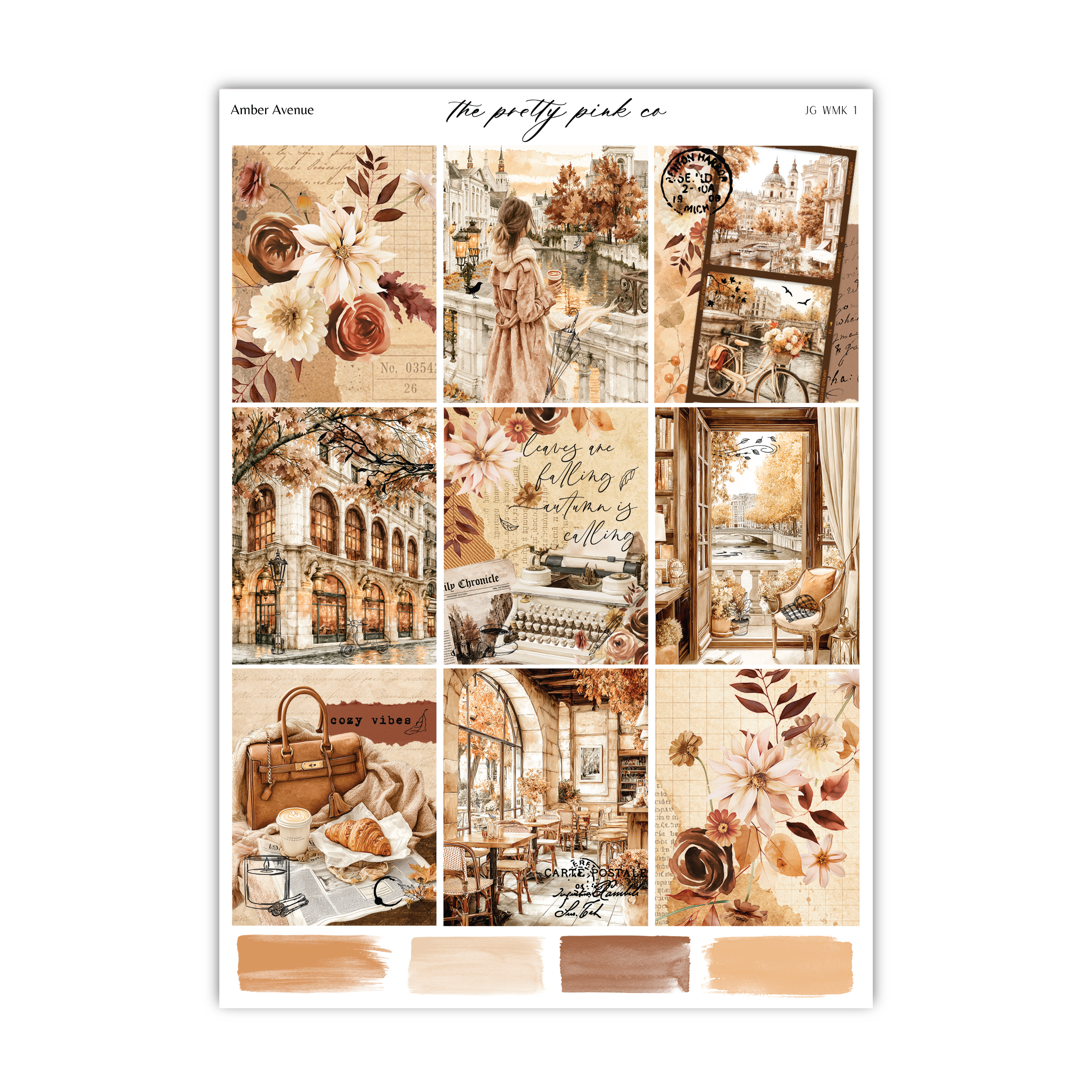 Amber Avenue | Foiled Weekly Kit