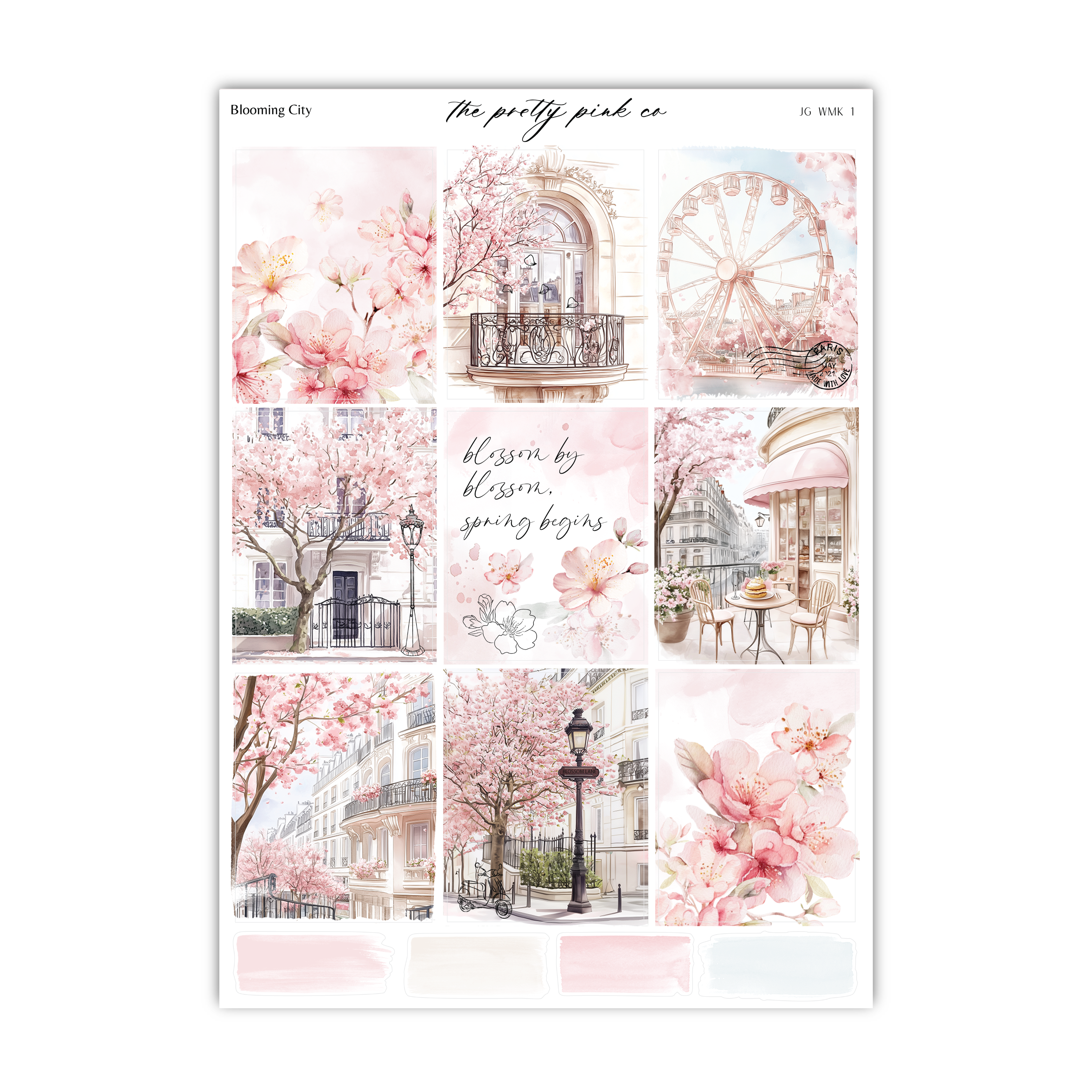 Blooming City | Foiled Weekly Kit