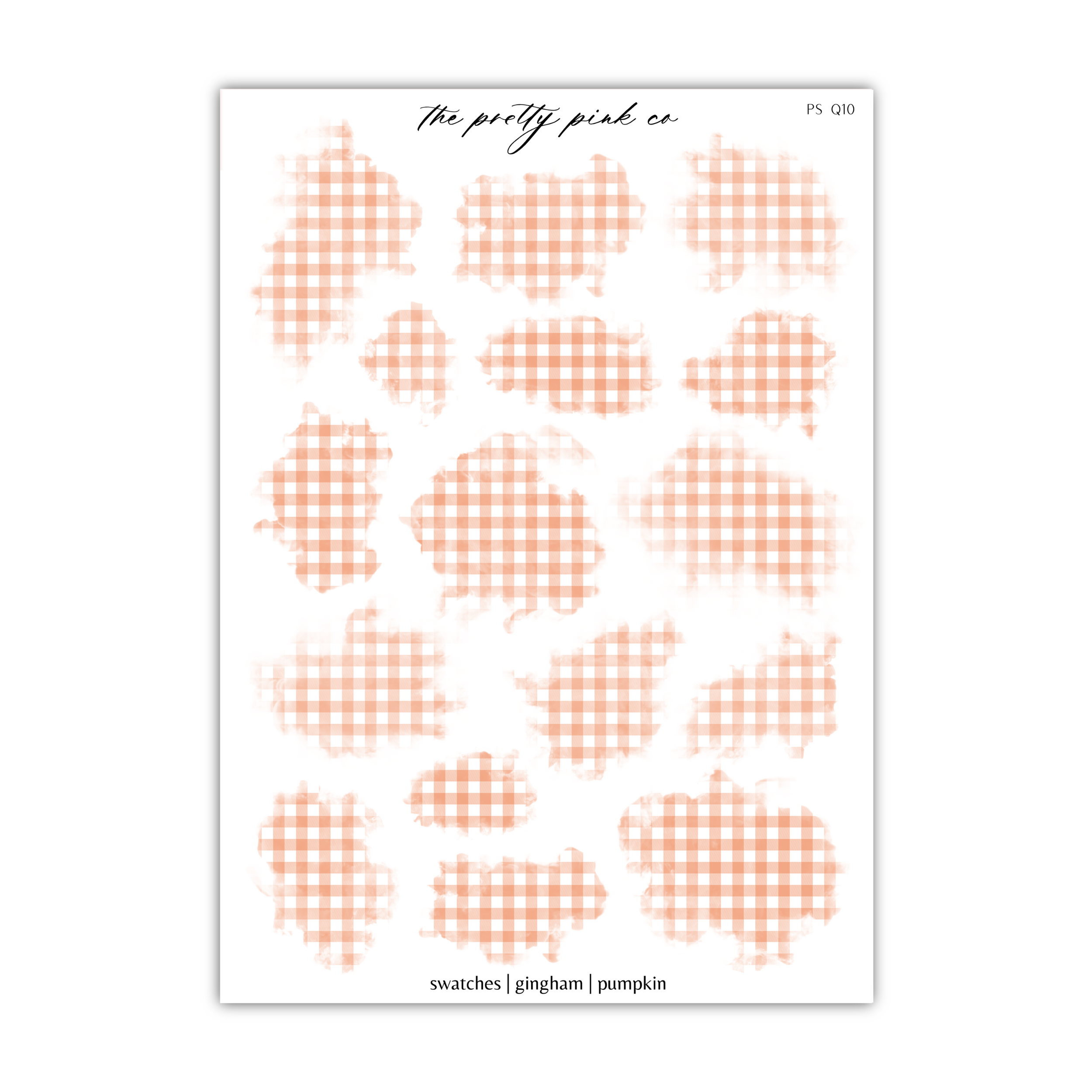 a sheet of paper that has a bunch of fish on it