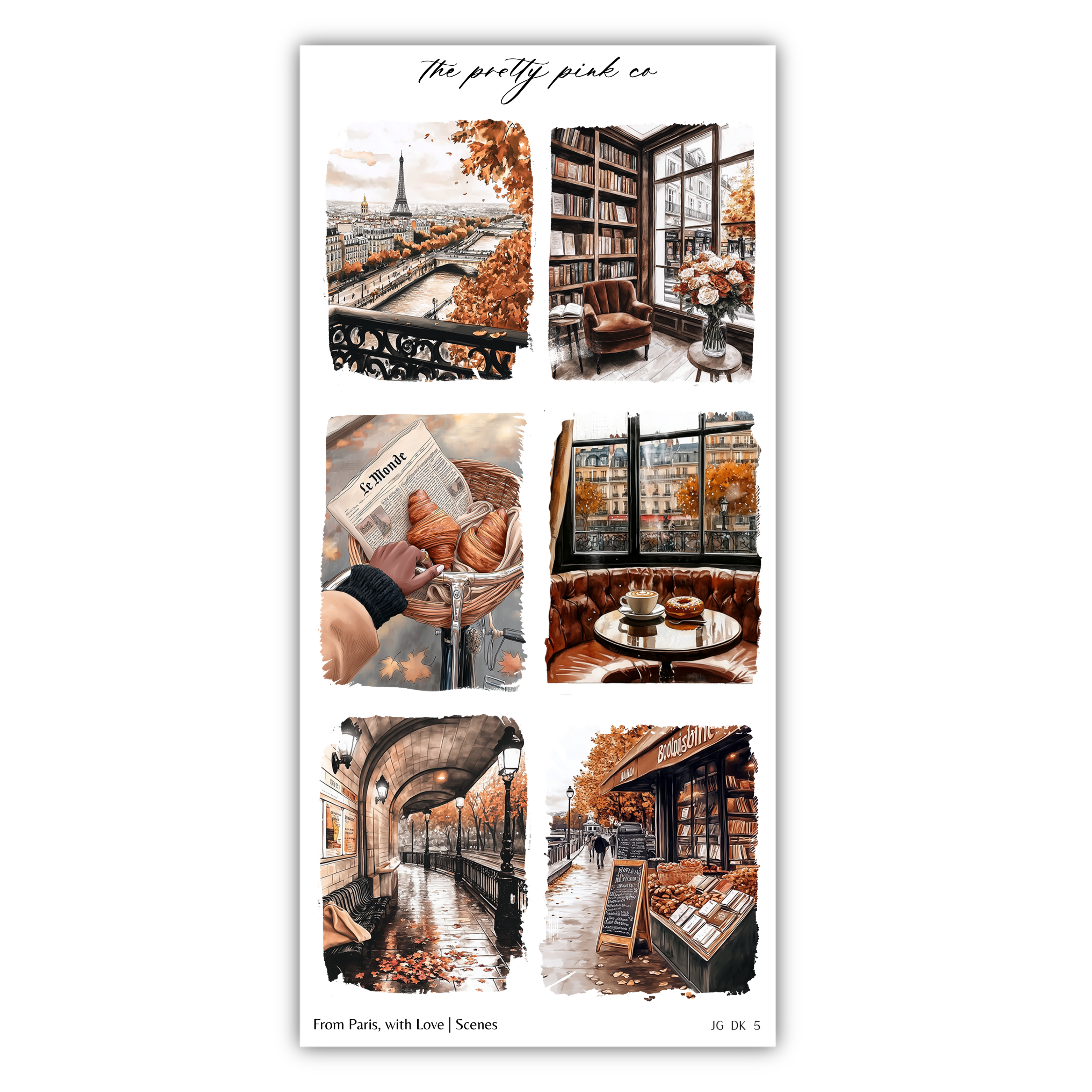 From Paris, with Love | Decorative Kit