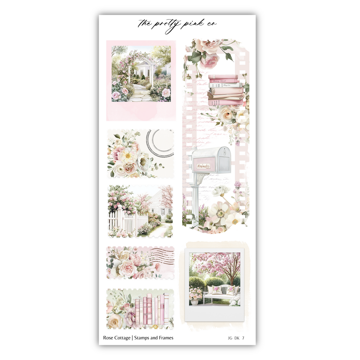 Rose Cottage | Decorative Kit