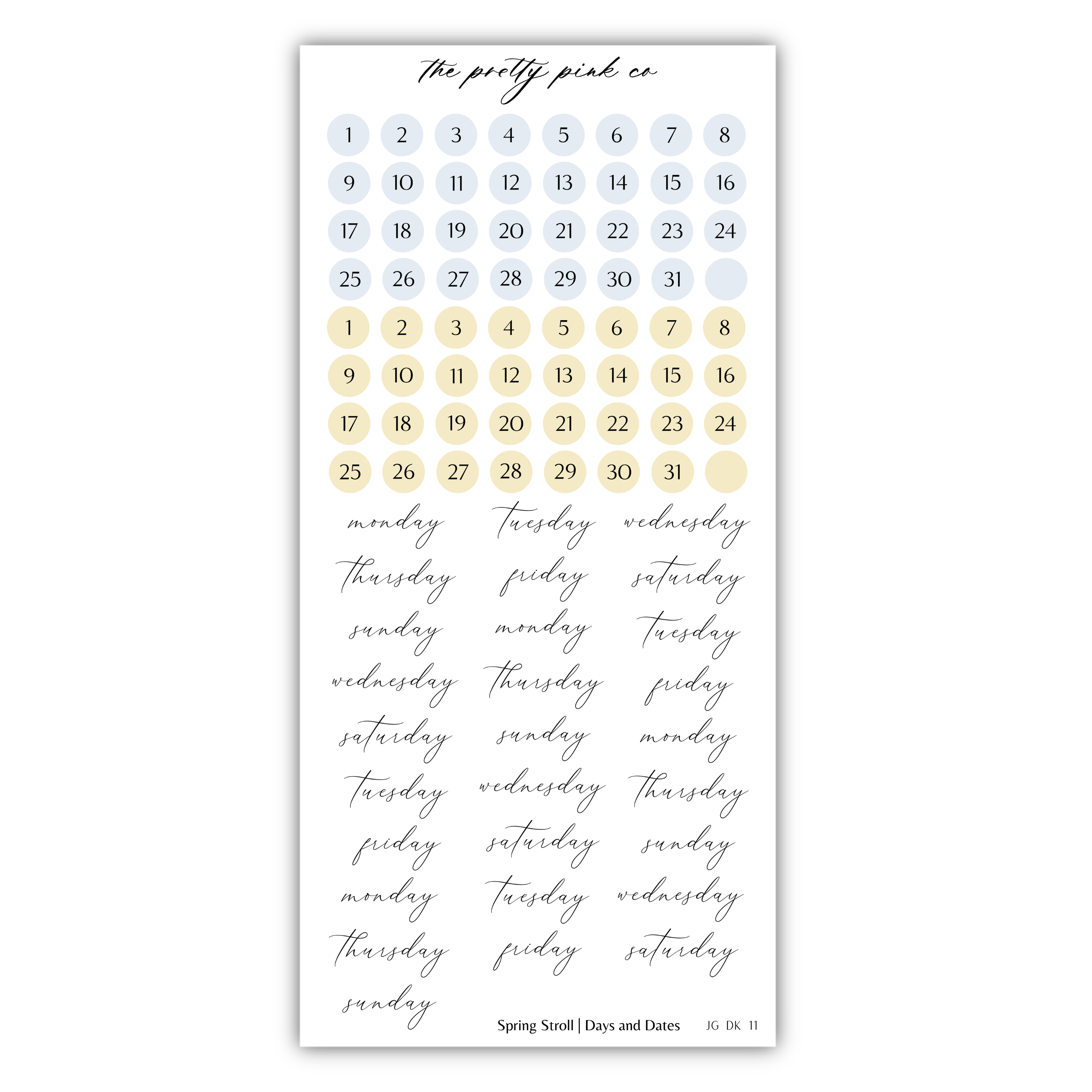 Spring Stroll | Decorative Kit