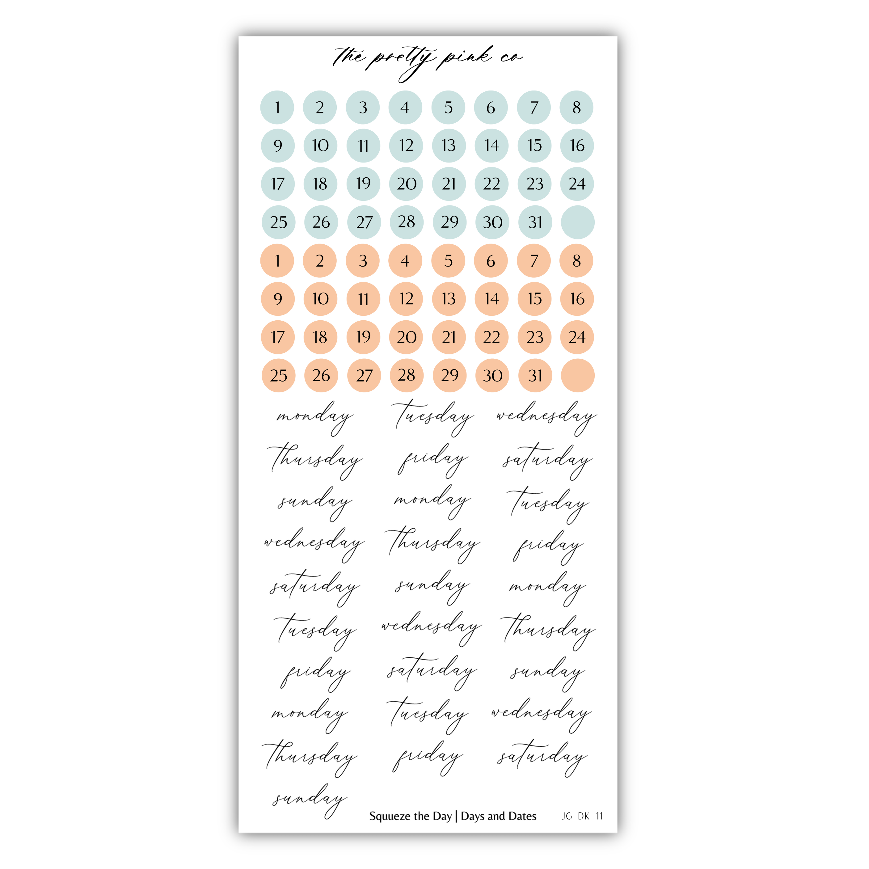 Squeeze The Day | Decorative Kit