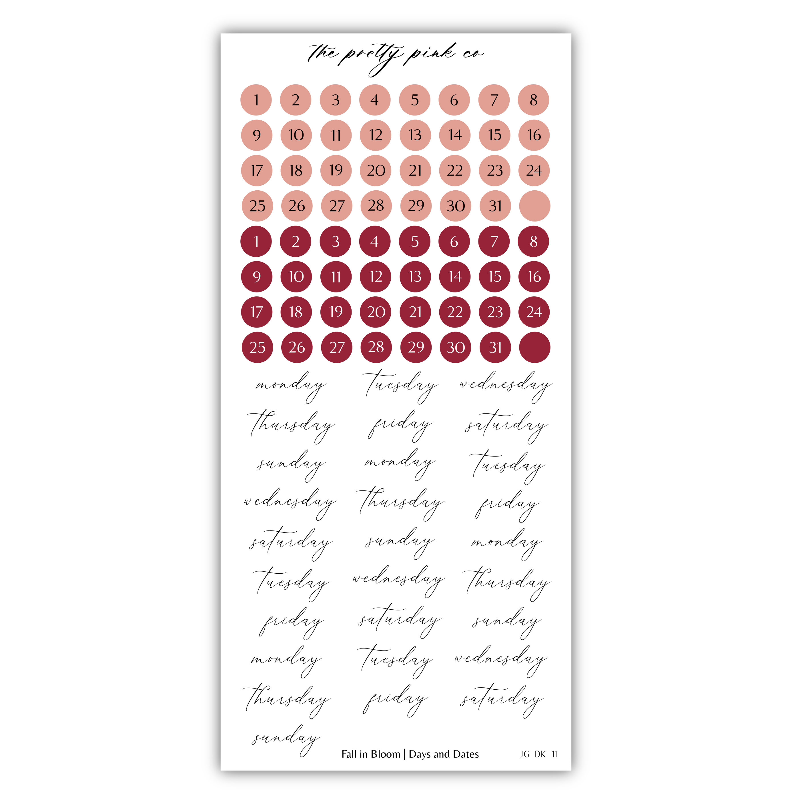 Fall in Bloom | Decorative Kit
