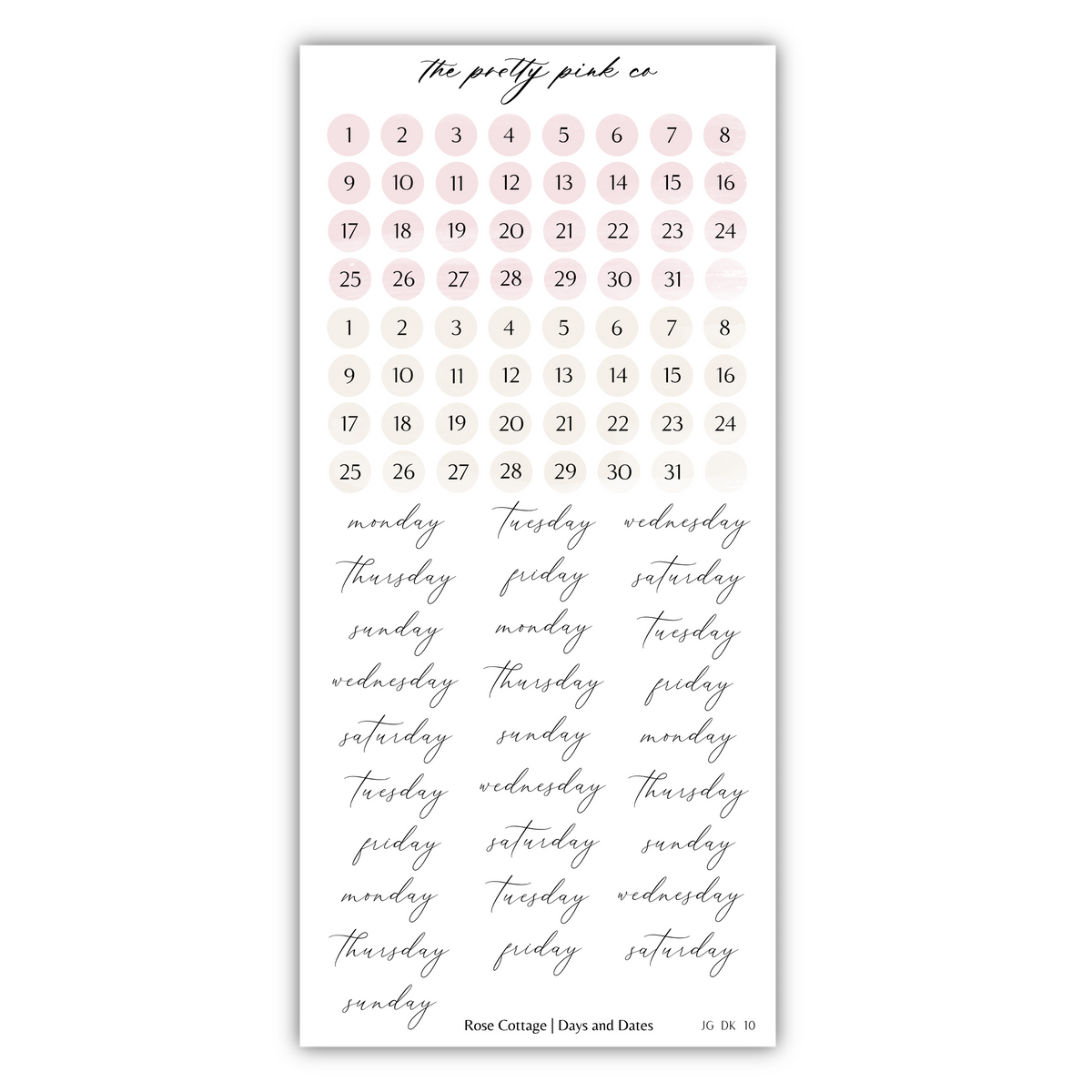 Rose Cottage | Decorative Kit