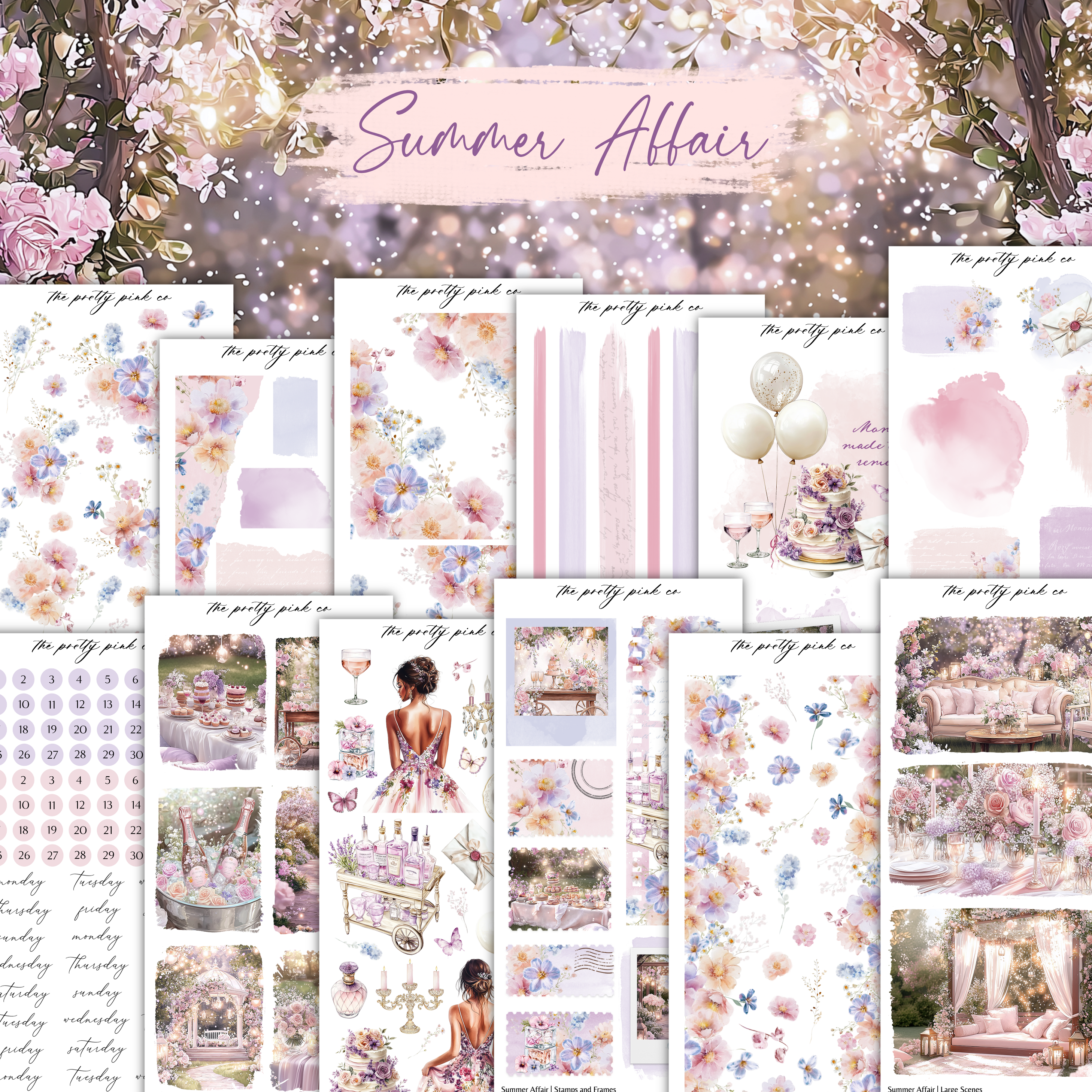 Summer Affair | Decorative Kit