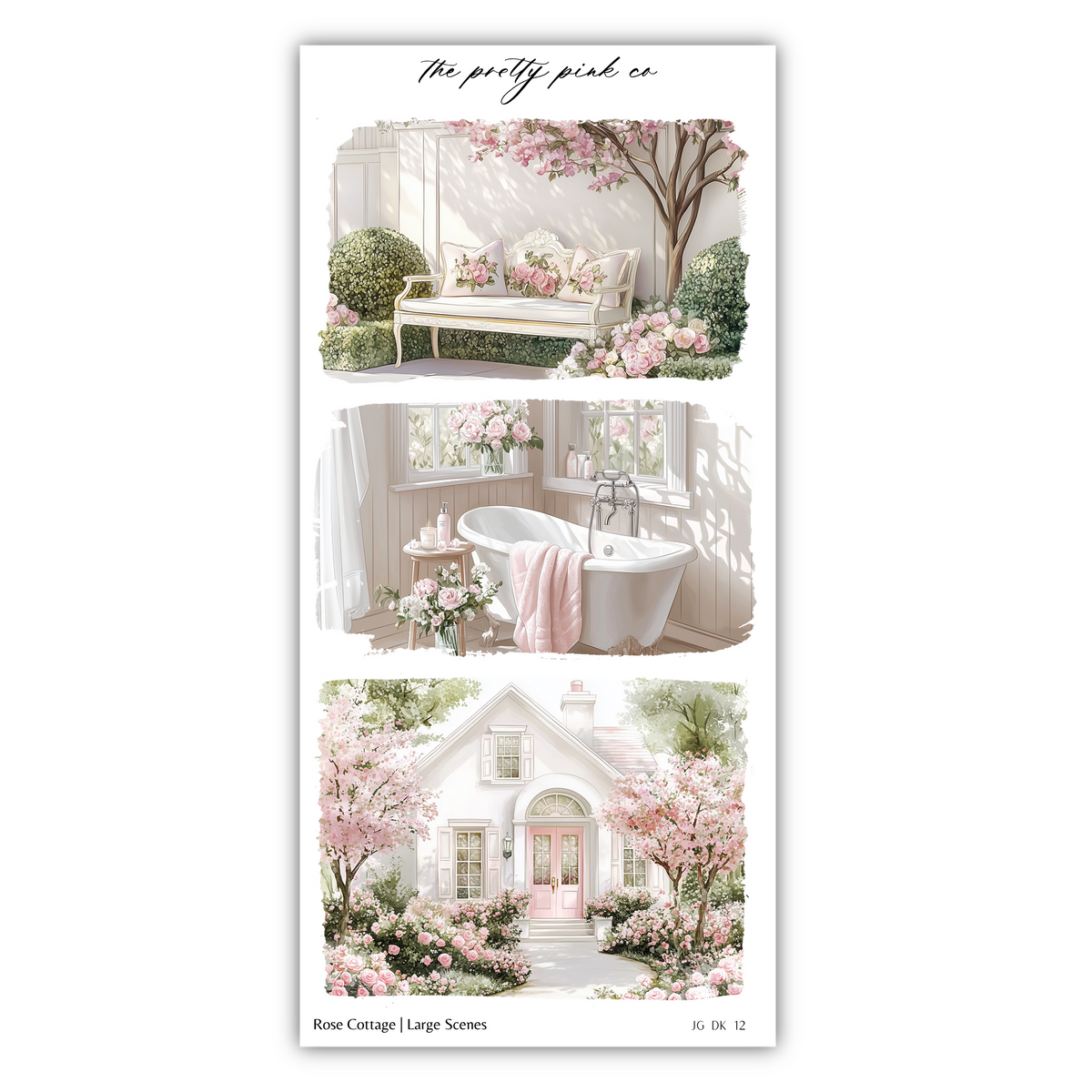 Rose Cottage | Decorative Kit