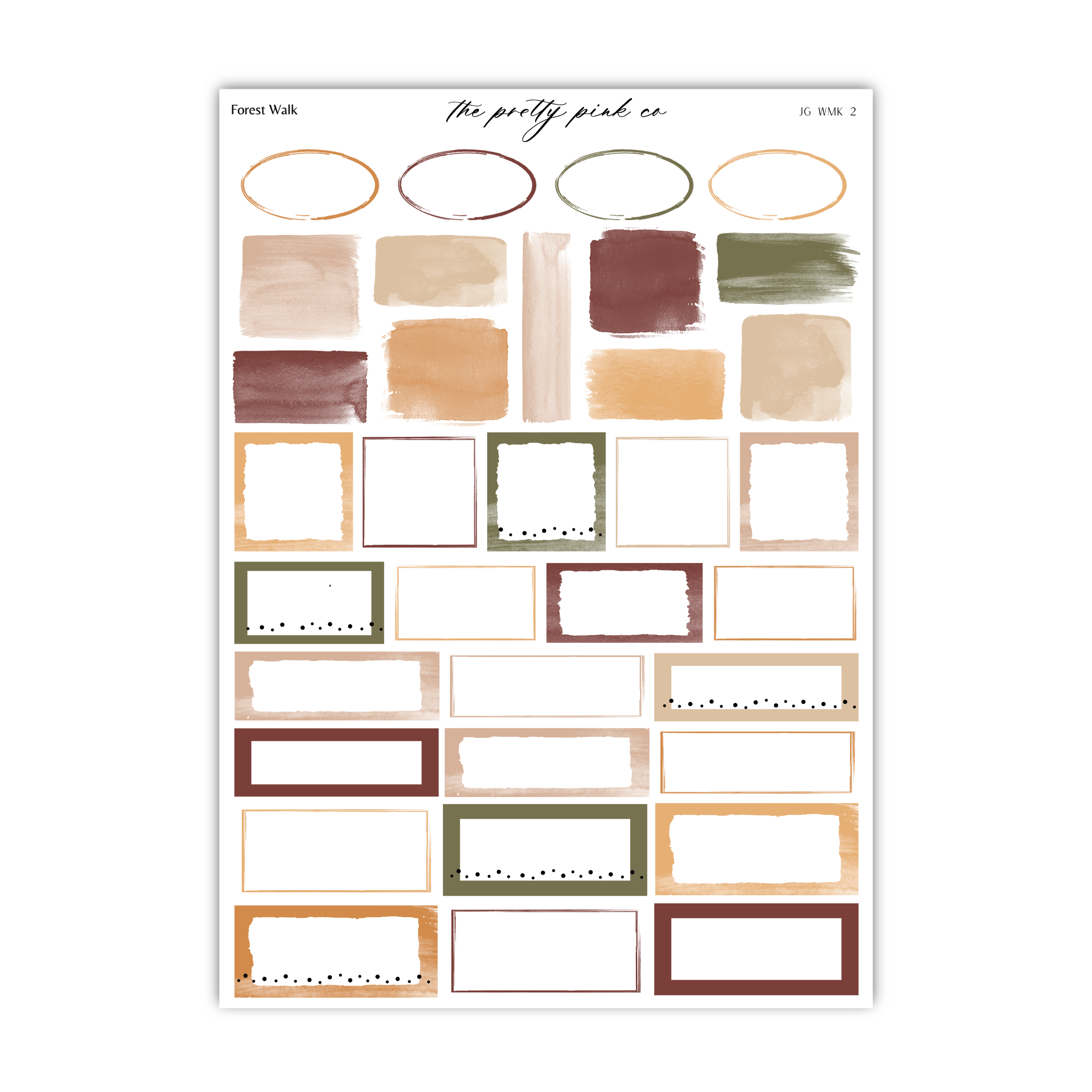 a collection of various shapes and patterns, including circles, rectangles, and squares, arranged in a grid-like layout.